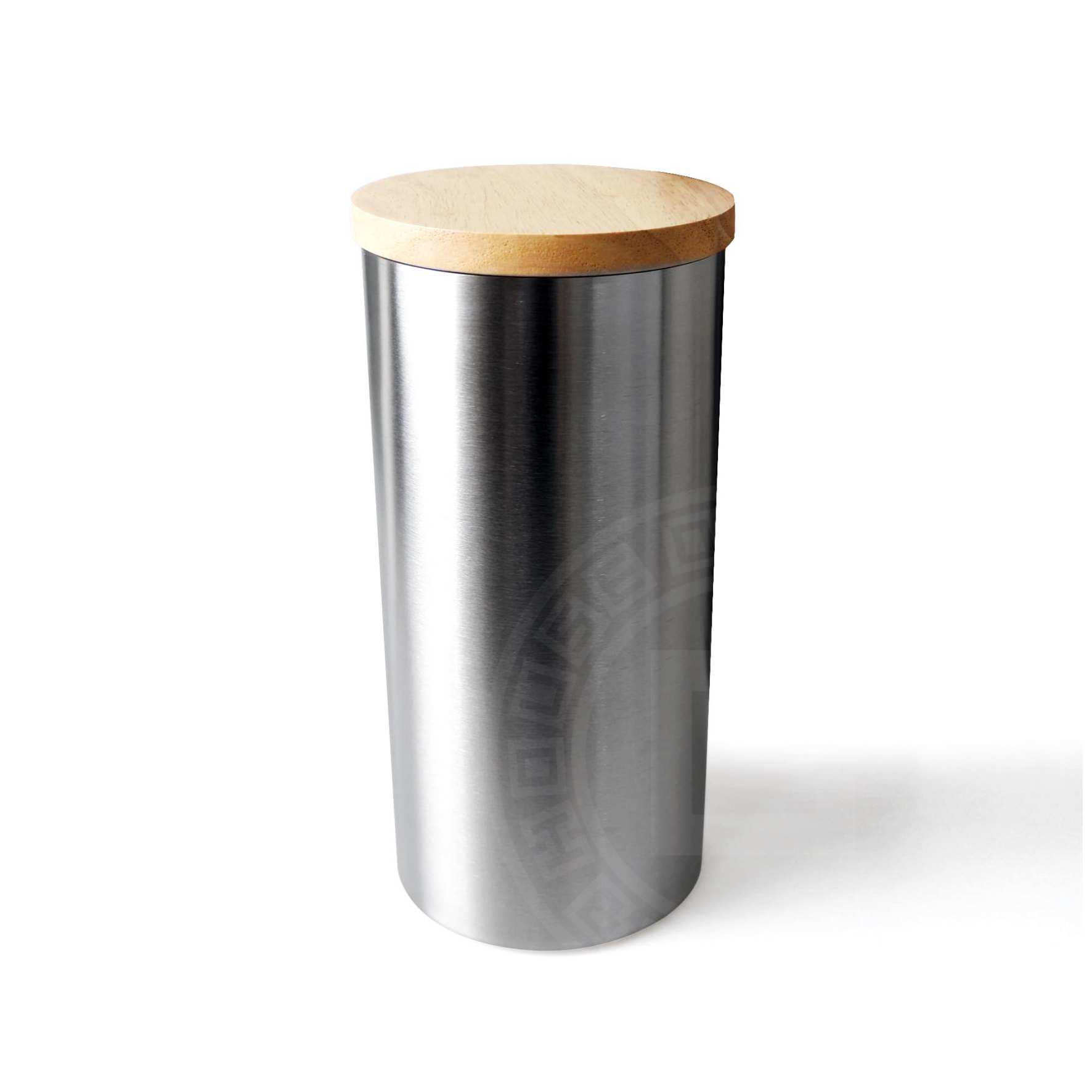 キャニスターL|CERA HL 紅茶 茶葉 ティーバッグ 珈琲 保存容器 高さ22.2cm 直径10.2cm 18/10ステンレス製 ヘアライン仕上げ 24005