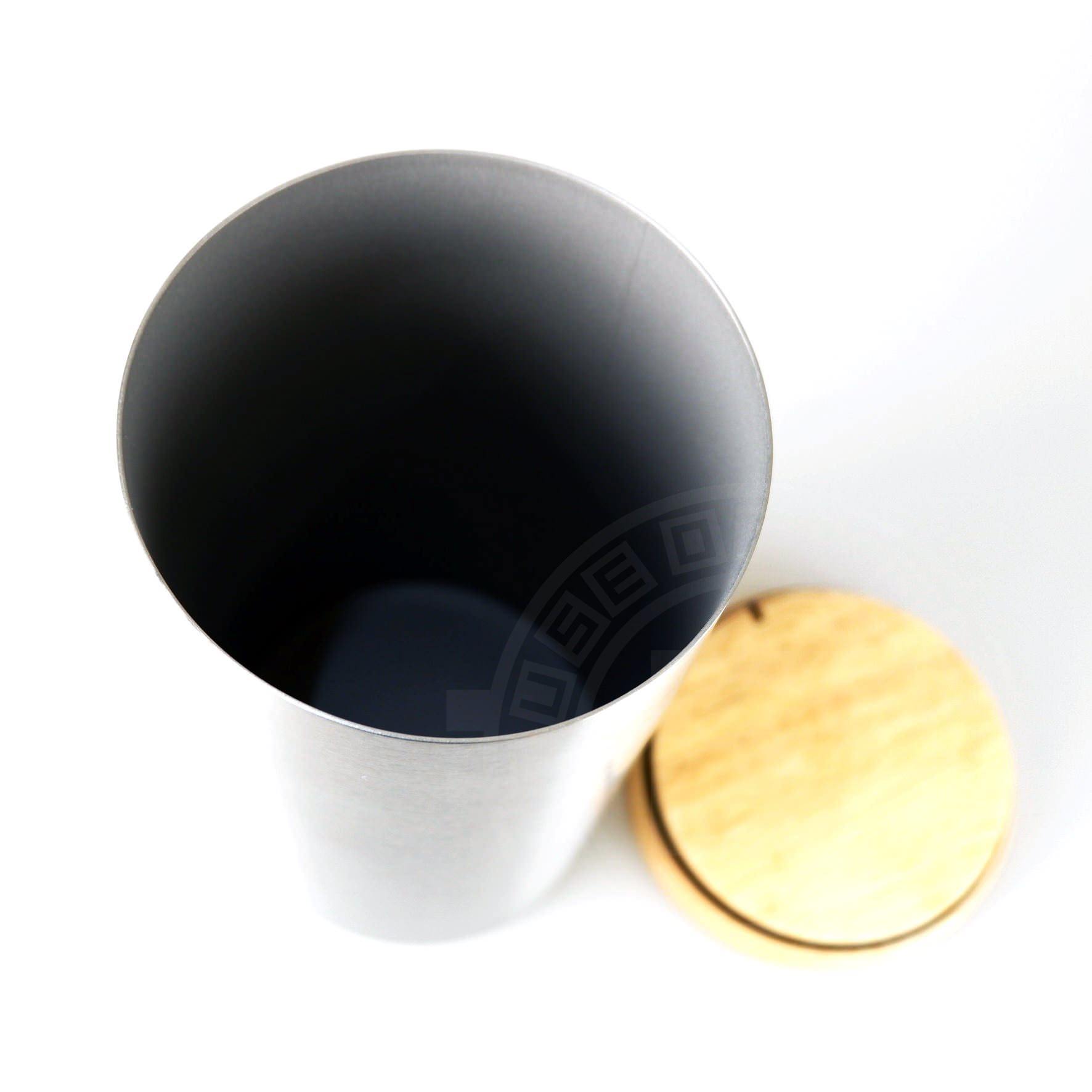 キャニスターL|CERA HL 紅茶 茶葉 ティーバッグ 珈琲 保存容器 高さ22.2cm 直径10.2cm 18/10ステンレス製 ヘアライン仕上げ 24005