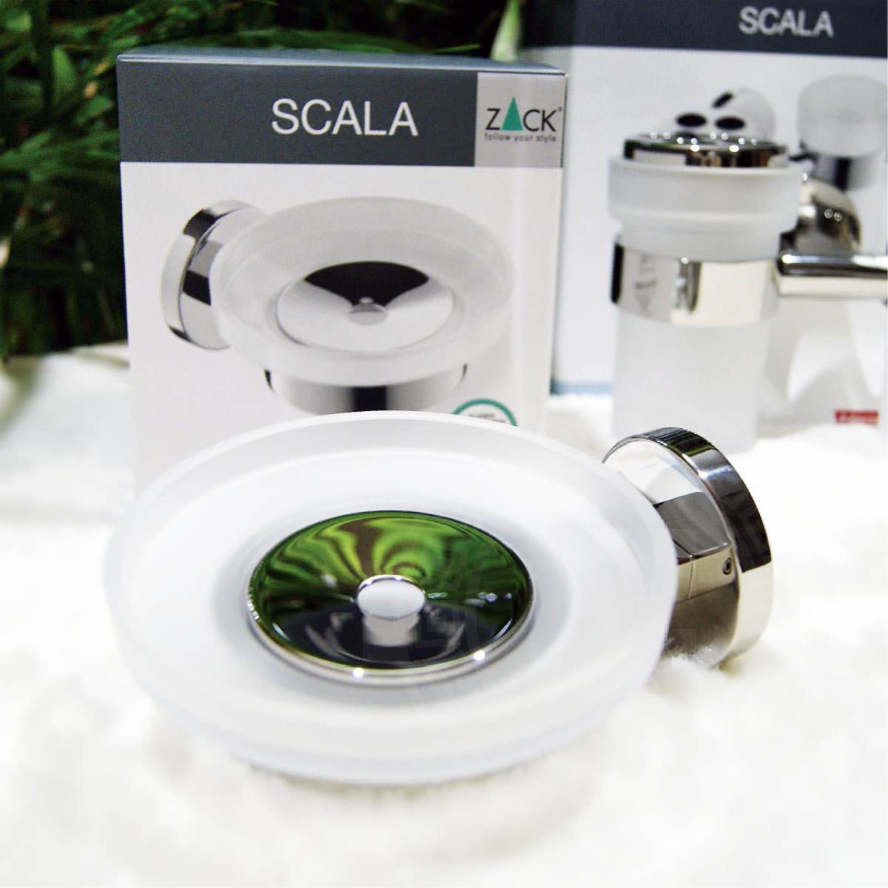 ソープディッシュ|SCALA MP ソープトレー 石鹸置き 壁設置タイプ トレー直径11.5cm 高さ6cm 18/10ステンレス製 ミラーポリッシュ仕上げ 40097