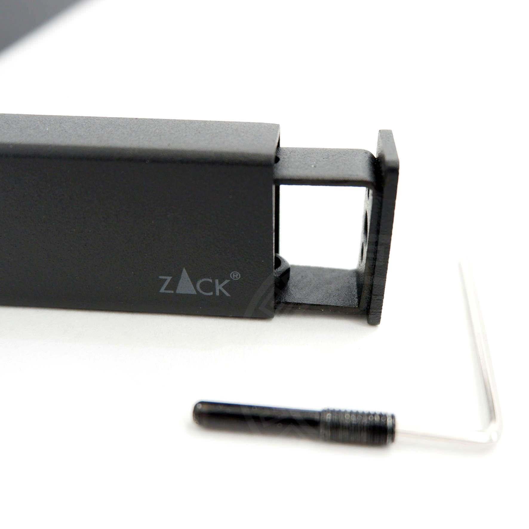 バスルームシェルフ|LINEA MB ガラスのシェルフ シャワーラック バスルームラック バス収納備品置き 洗面収納 壁設置タイプ 幅46.5cm 高さ3cm 奥行き13.2cm 18/10ステンレス製 マットブラック 40574