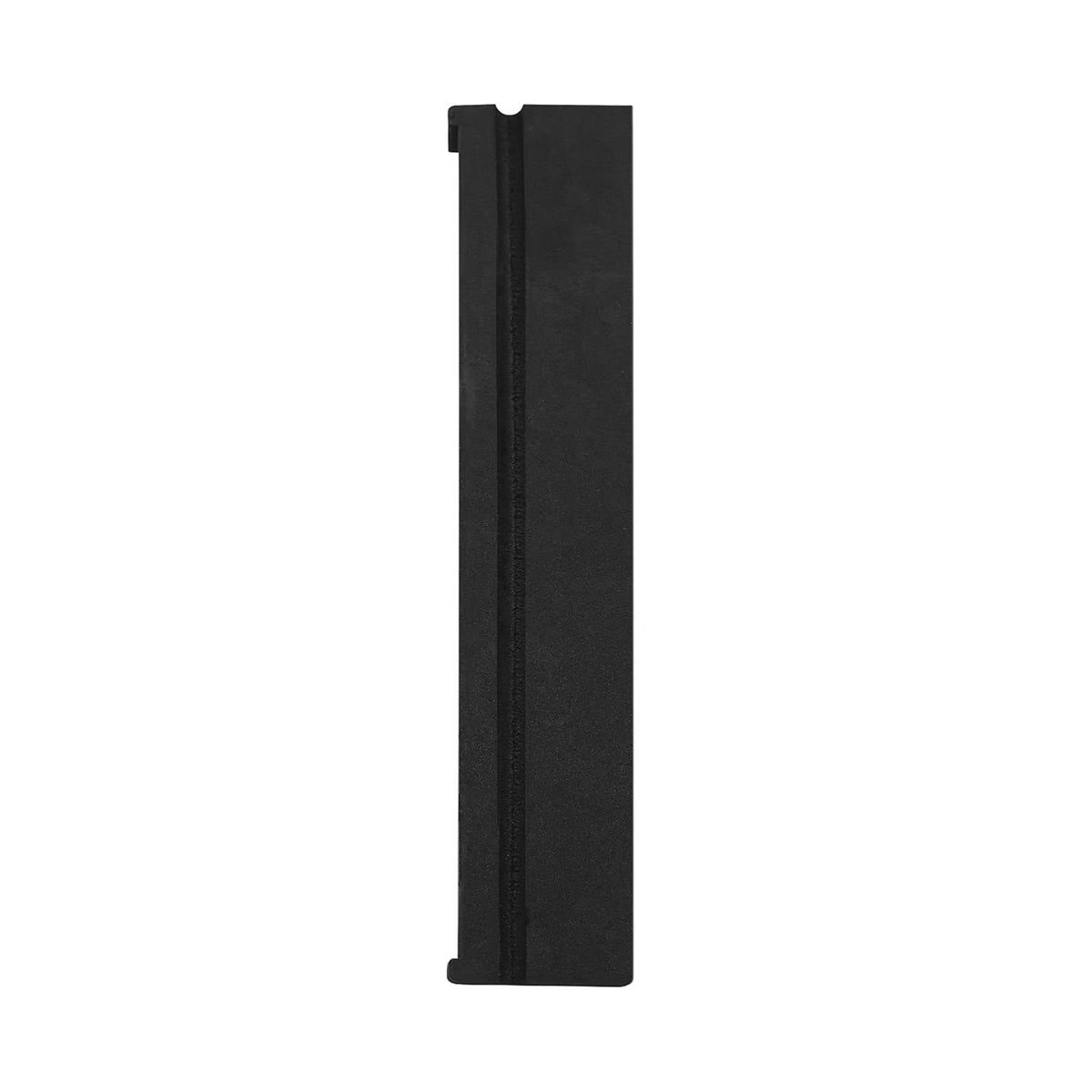 ZACK 940150G フロアスクイージー交換用リップ:細長い黒色の交換用水切りリップの全体