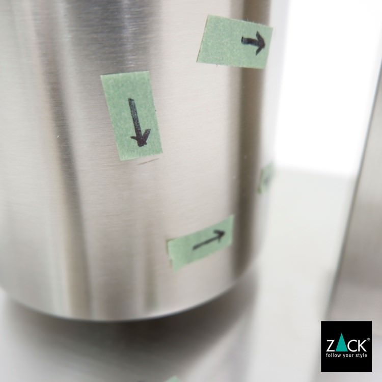 [サンプル品] ZACK 40417B ATORE ドイツZACK社製モダンデザインのトイレットバトラー HL [在庫あり]