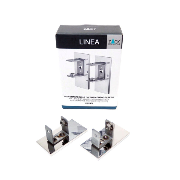 LINEA接着用ブラケット｜LINEA MP 18/10ステンレス製 ミラーポリッシュ仕上げ 40041 -