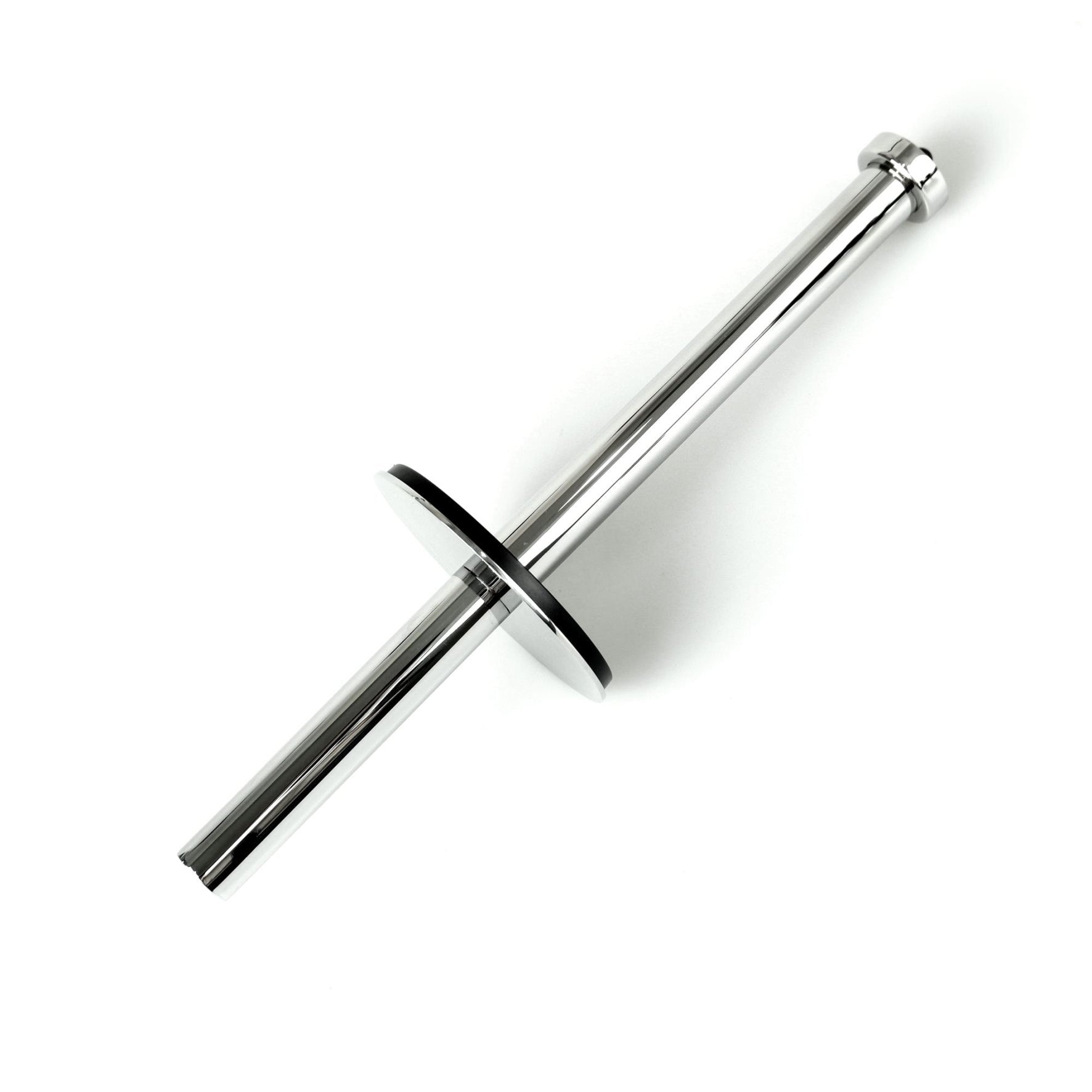 トイレブラシセット｜TUBO MP 床置きタイプ トイレ掃除 長さ40.5cm 18/10ステンレス製 ミラーポリッシュ仕上げ 40069
