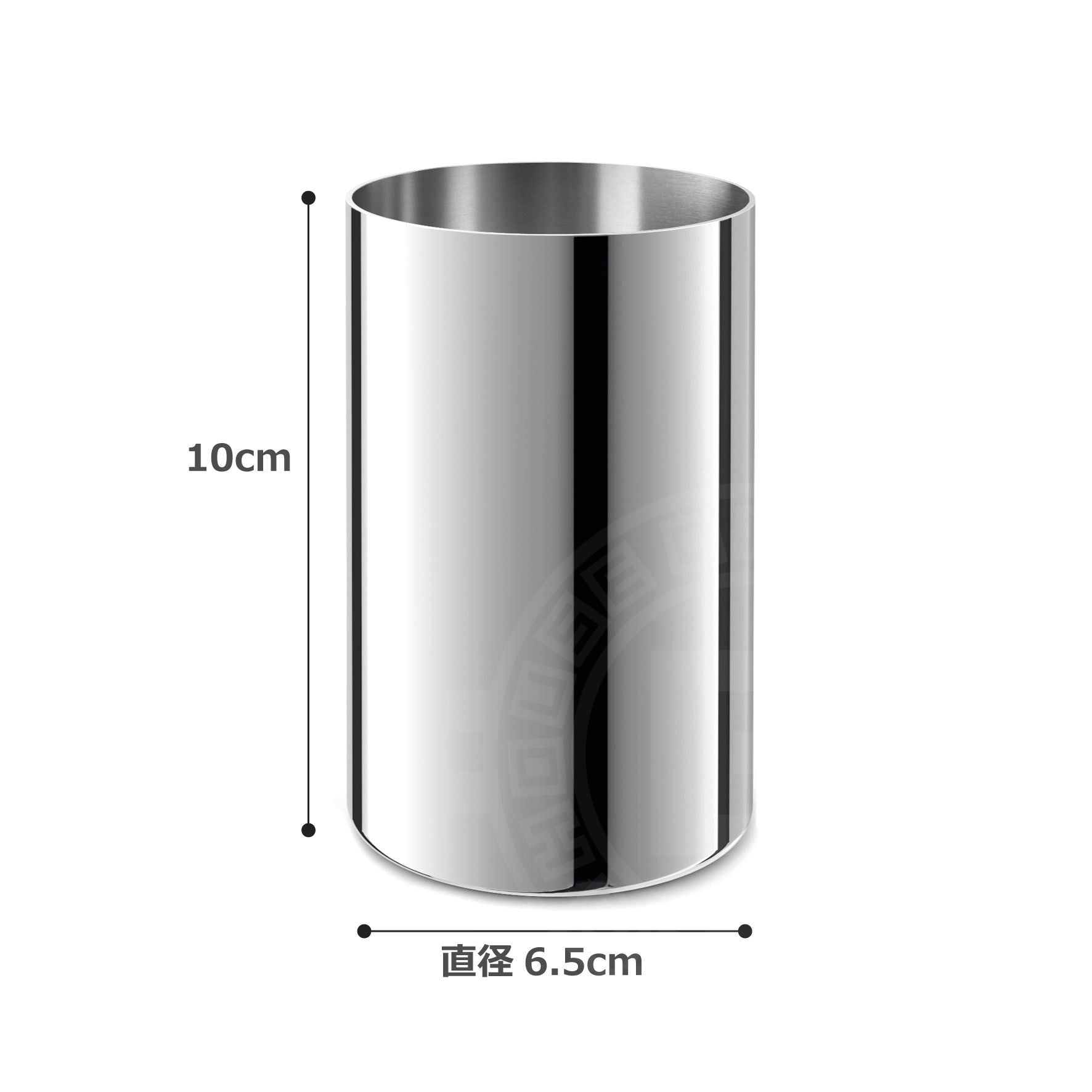 タンブラー｜CUPA MP コップ 高さ10cm 直径6.5cm 250ml 18/10ステンレス製 ミラーポリッシュ仕上げ 40081