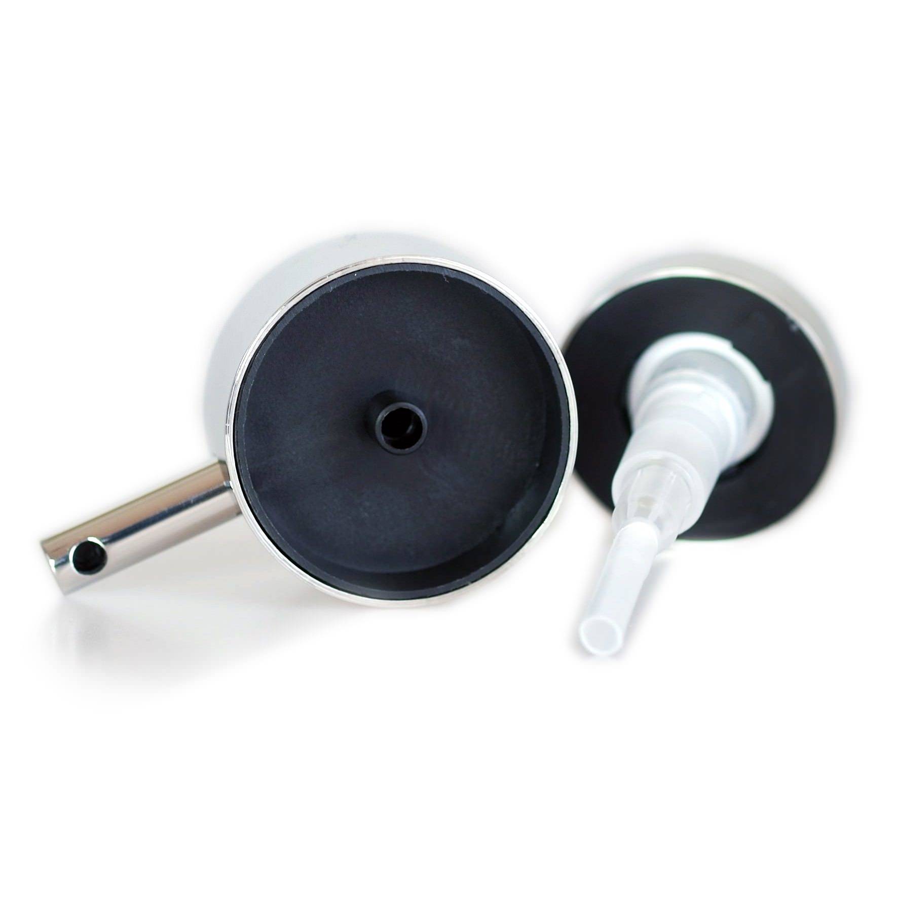リキッドディスペンサー｜TICO MP 液体用ソープ リキッドソープ 壁設置タイプ 高さ12.6cm 直径5cm 130ml 18/10ステンレス製 ミラーポリッシュ仕上げ 40094