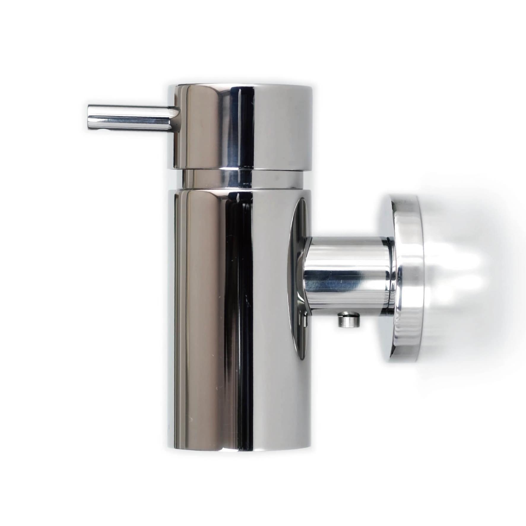 リキッドディスペンサー｜TICO MP 液体用ソープ リキッドソープ 壁設置タイプ 高さ12.6cm 直径5cm 130ml 18/10ステンレス製 ミラーポリッシュ仕上げ 40094