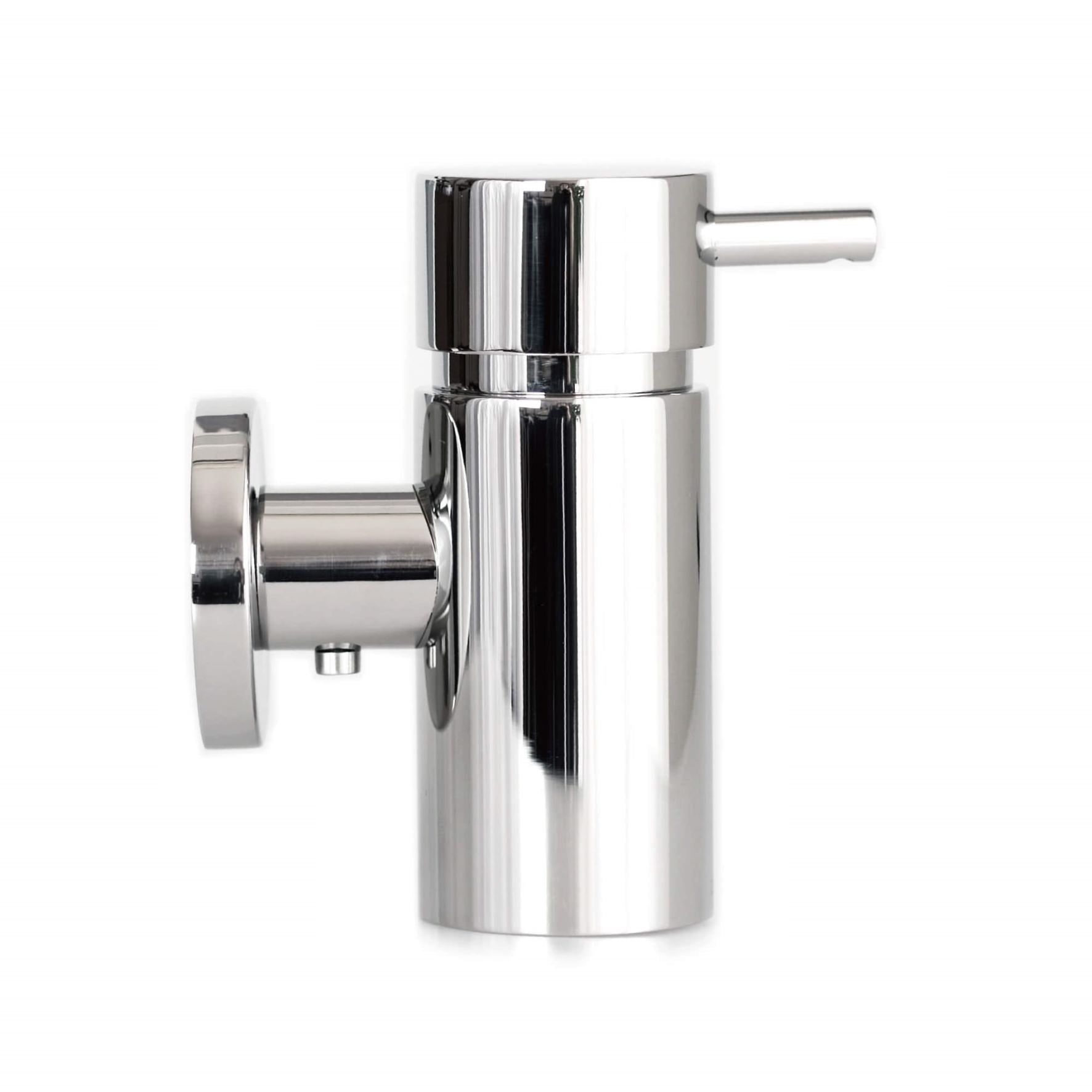 リキッドディスペンサー｜TICO MP 液体用ソープ リキッドソープ 壁設置タイプ 高さ12.6cm 直径5cm 130ml 18/10ステンレス製 ミラーポリッシュ仕上げ 40094