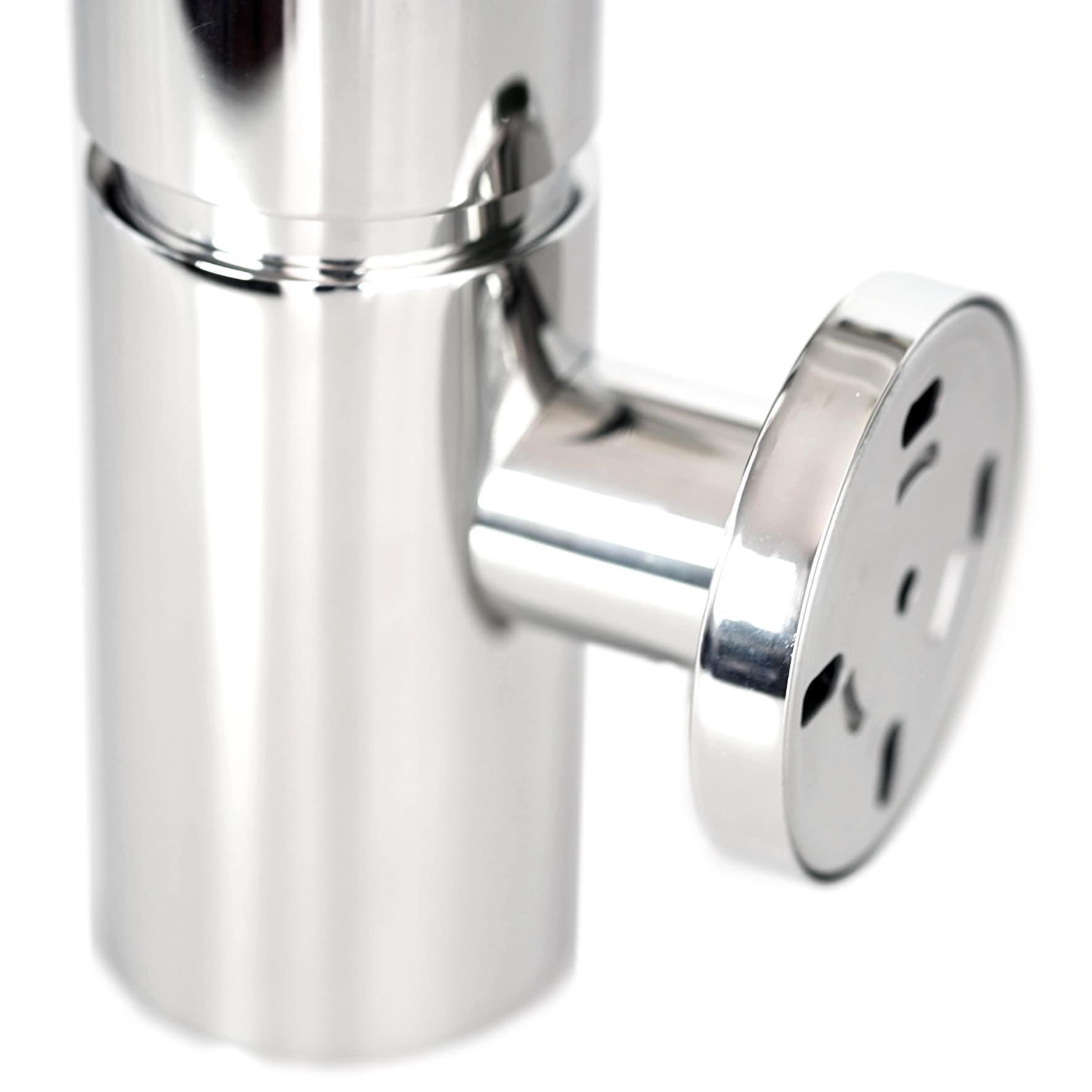リキッドディスペンサー｜TICO MP 液体用ソープ リキッドソープ 壁設置タイプ 高さ12.6cm 直径5cm 130ml 18/10ステンレス製 ミラーポリッシュ仕上げ 40094
