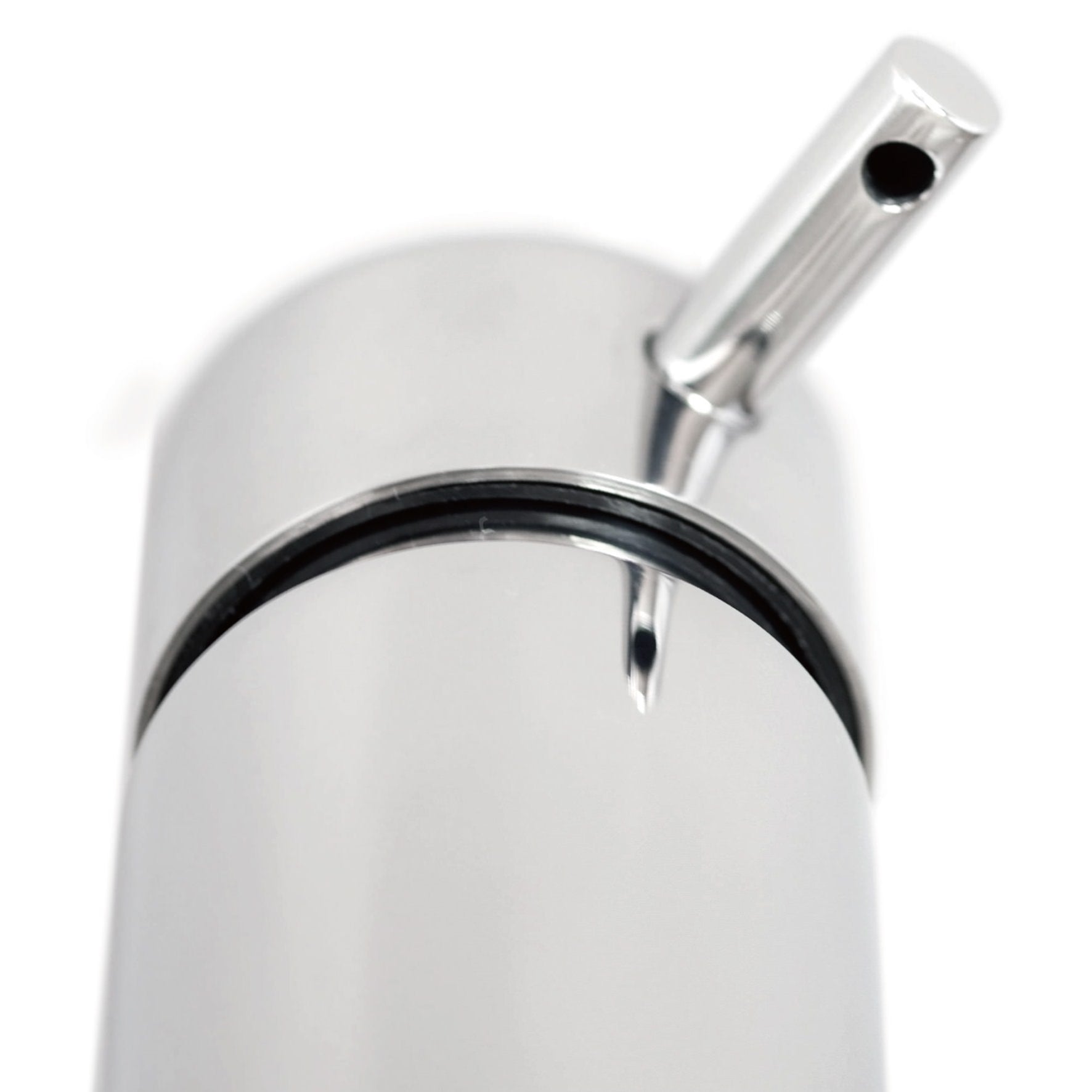 リキッドディスペンサー｜TICO MP 液体用ソープ リキッドソープ 壁設置タイプ 高さ12.6cm 直径5cm 130ml 18/10ステンレス製 ミラーポリッシュ仕上げ 40094