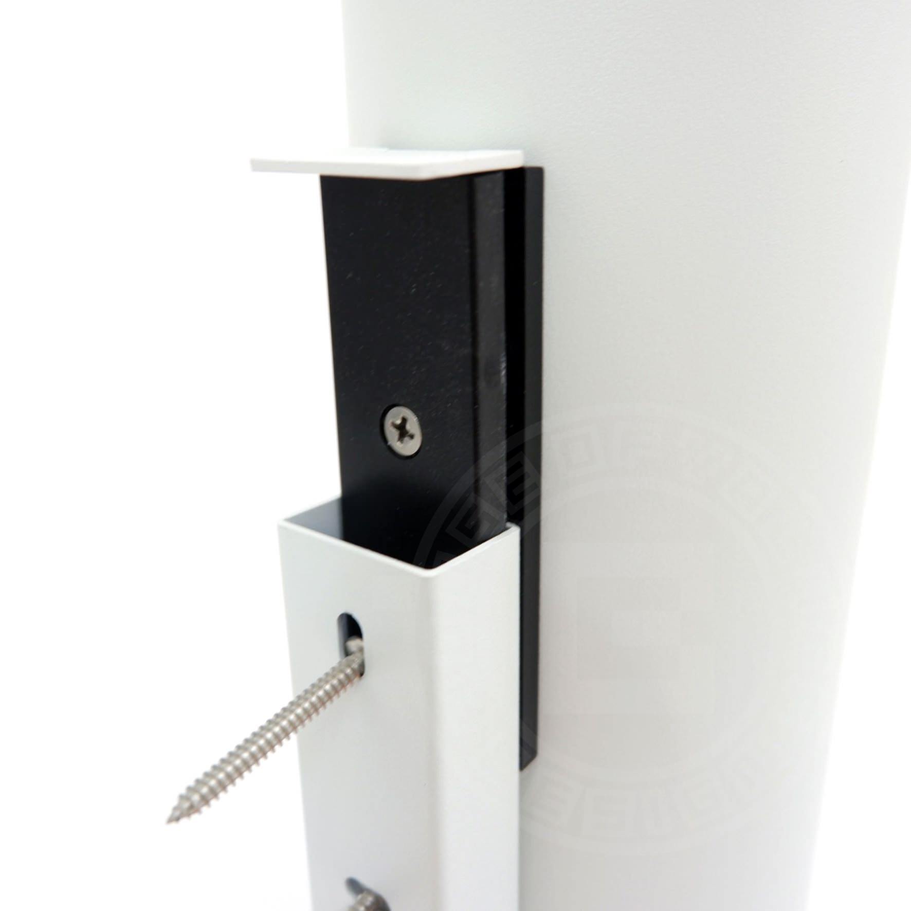 トイレブラシ｜TUBO MW 壁設置タイプ トイレ掃除 長さ40.4cm ケース直径9cm 18/10ステンレス製 マットホワイト 40117