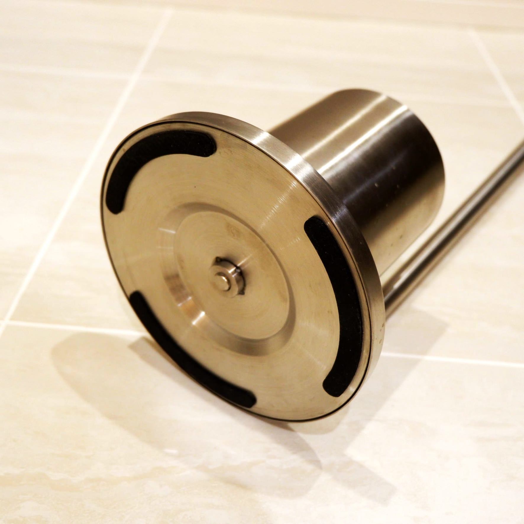 トイレットバトラー｜MARINO HL トイレットペーパースタンド トイレブラシスタンド トイレブラシ 高さ76cm 18/10ステンレス製 ヘアライン仕上げ 40188