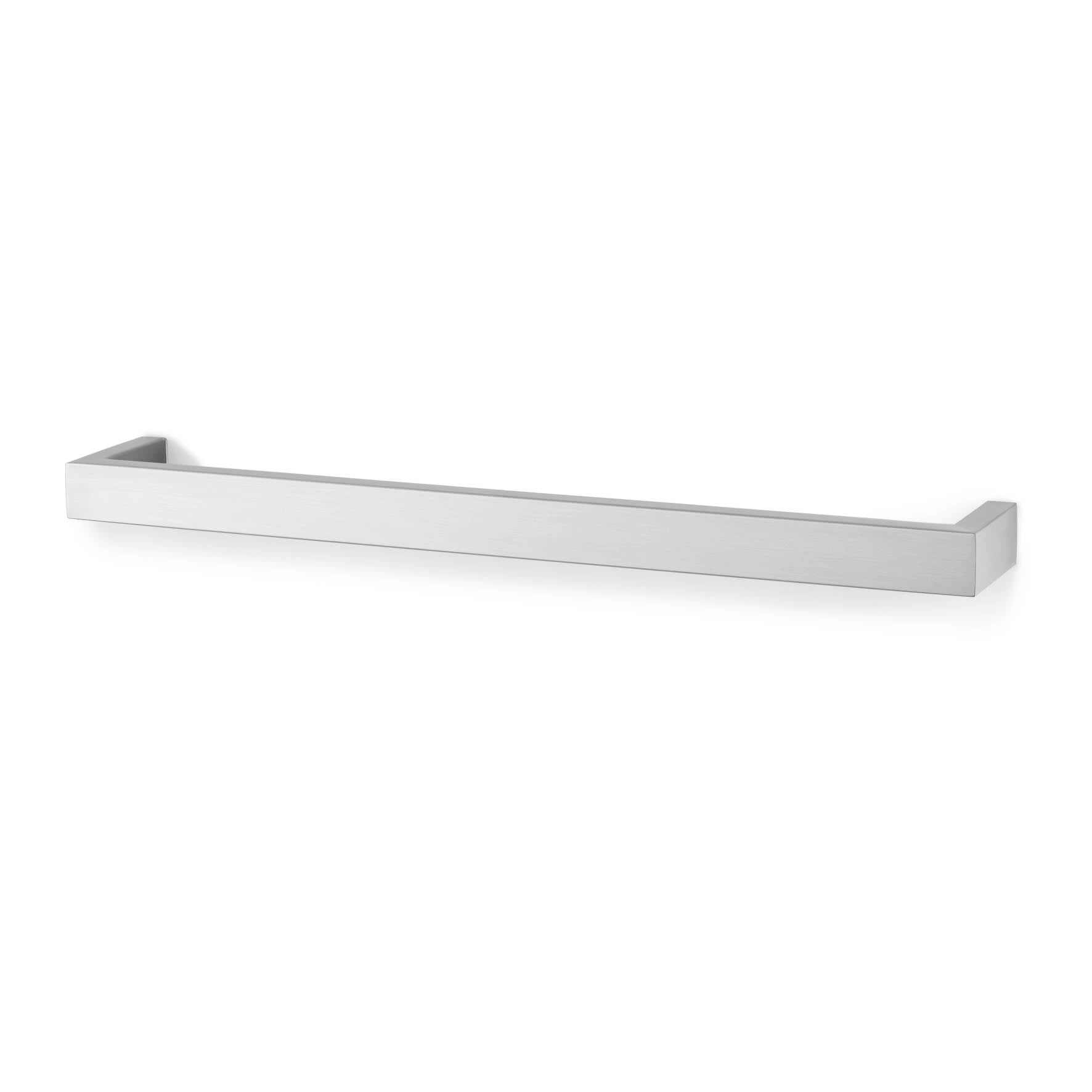 タオル掛け｜LINEA HL タオルレール タオルホルダー タオルハンガー 壁設置 長さ46.5cm 高さ3cm 幅7.7cm 18/10ステンレス製 ヘアライン仕上げ 40387