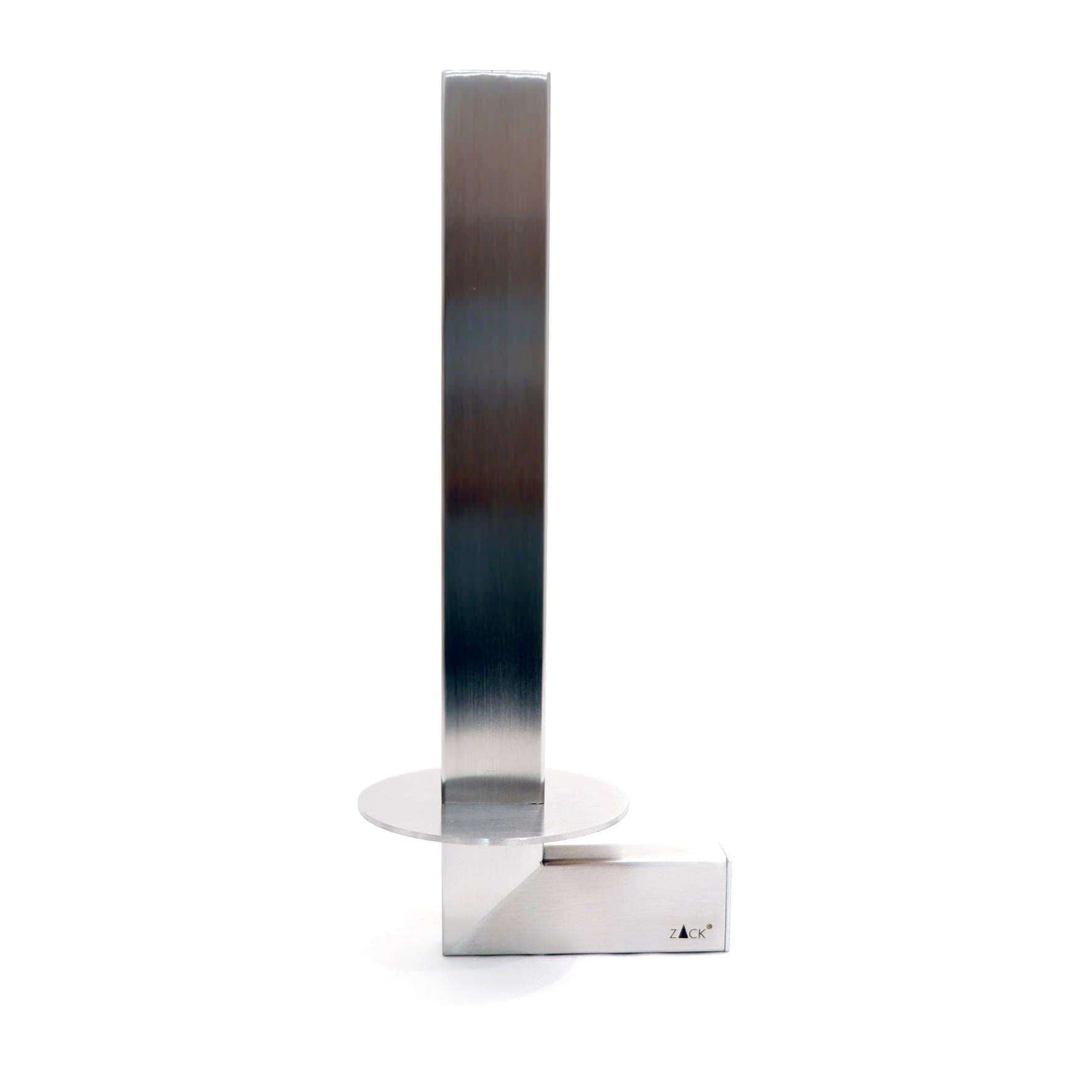 スペアトイレットペーパーホルダー｜LINEA HL ペーパーストッカー ペーパースタンド 壁設置タイプ 高さ25.2cm 幅8cm 18/10ステンレス製 ヘアライン仕上げ 40399