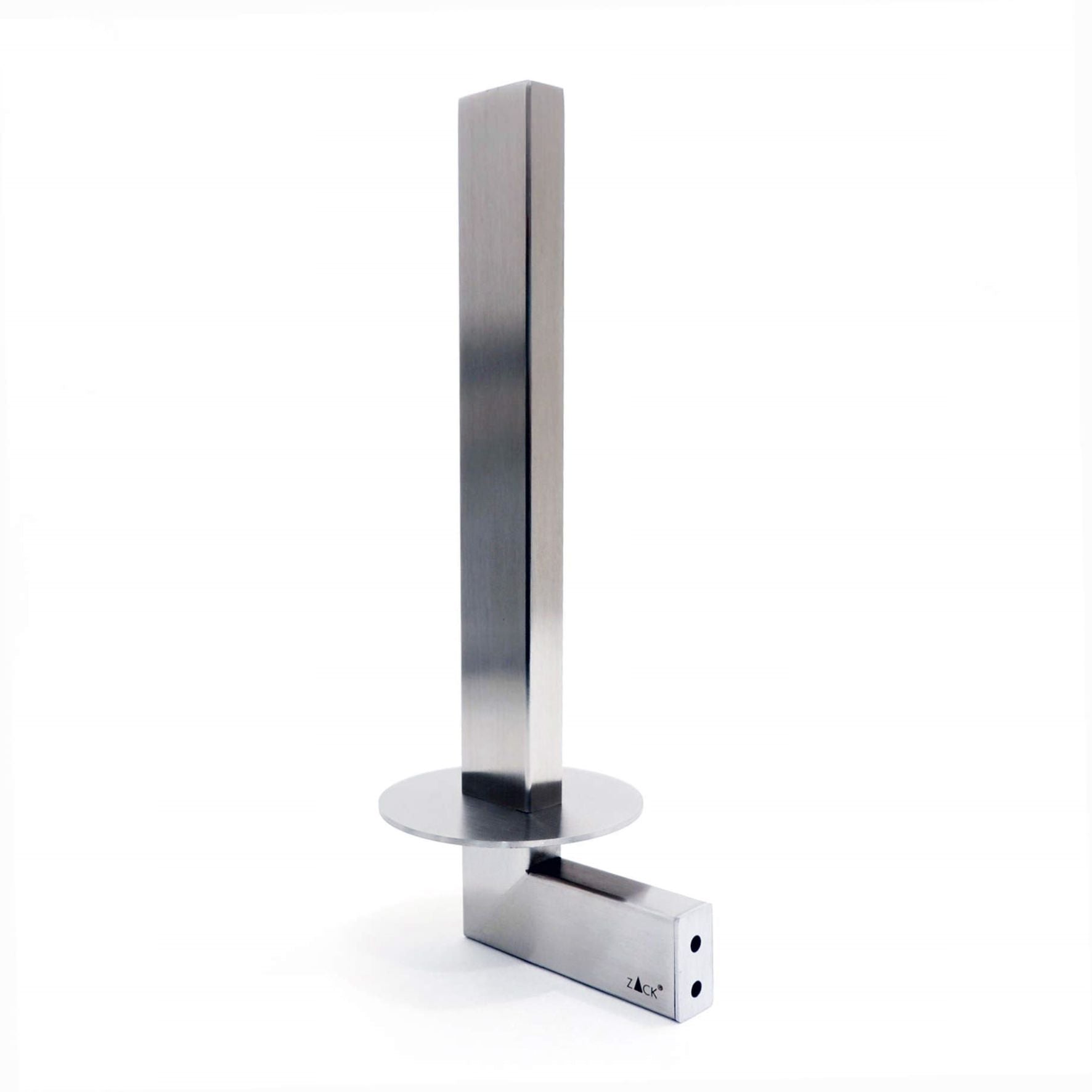 スペアトイレットペーパーホルダー｜LINEA HL ペーパーストッカー ペーパースタンド 壁設置タイプ 高さ25.2cm 幅8cm 18/10ステンレス製 ヘアライン仕上げ 40399