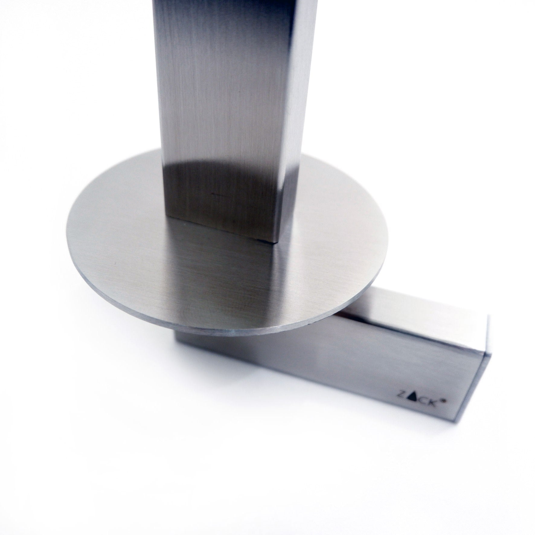 スペアトイレットペーパーホルダー｜LINEA HL ペーパーストッカー ペーパースタンド 壁設置タイプ 高さ25.2cm 幅8cm 18/10ステンレス製 ヘアライン仕上げ 40399