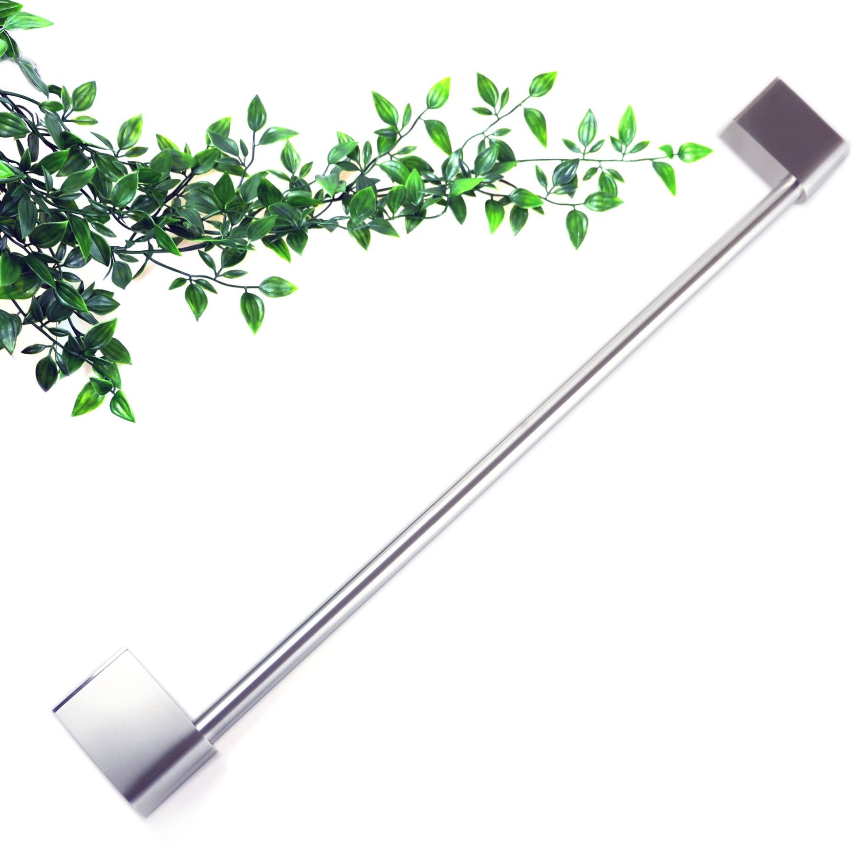 タオル掛け｜ATORE HL タオルレール タオルホルダー タオルハンガー 壁設置 幅65.2cm 高さ2.8cm 奥行き7.9cm 18/10ステンレス製 ヘアライン仕上げ 40422
