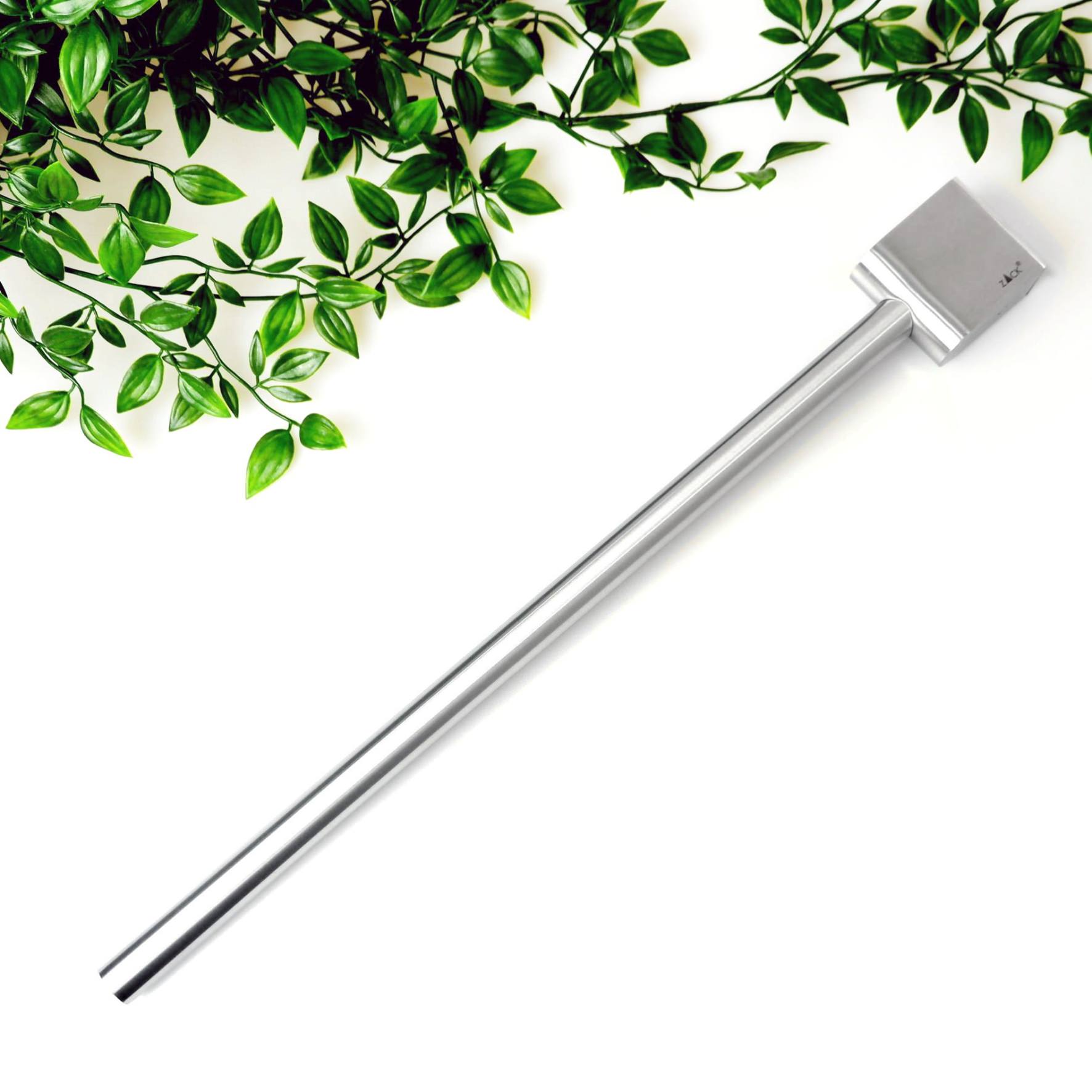 タオル掛け｜ATORE HL タオルホルダー タオルレール タオルハンガー 壁設置 幅2.9cm 高さ5.3cm 長さ45.4cm 18/10ステンレス製 ヘアライン仕上げ 40427