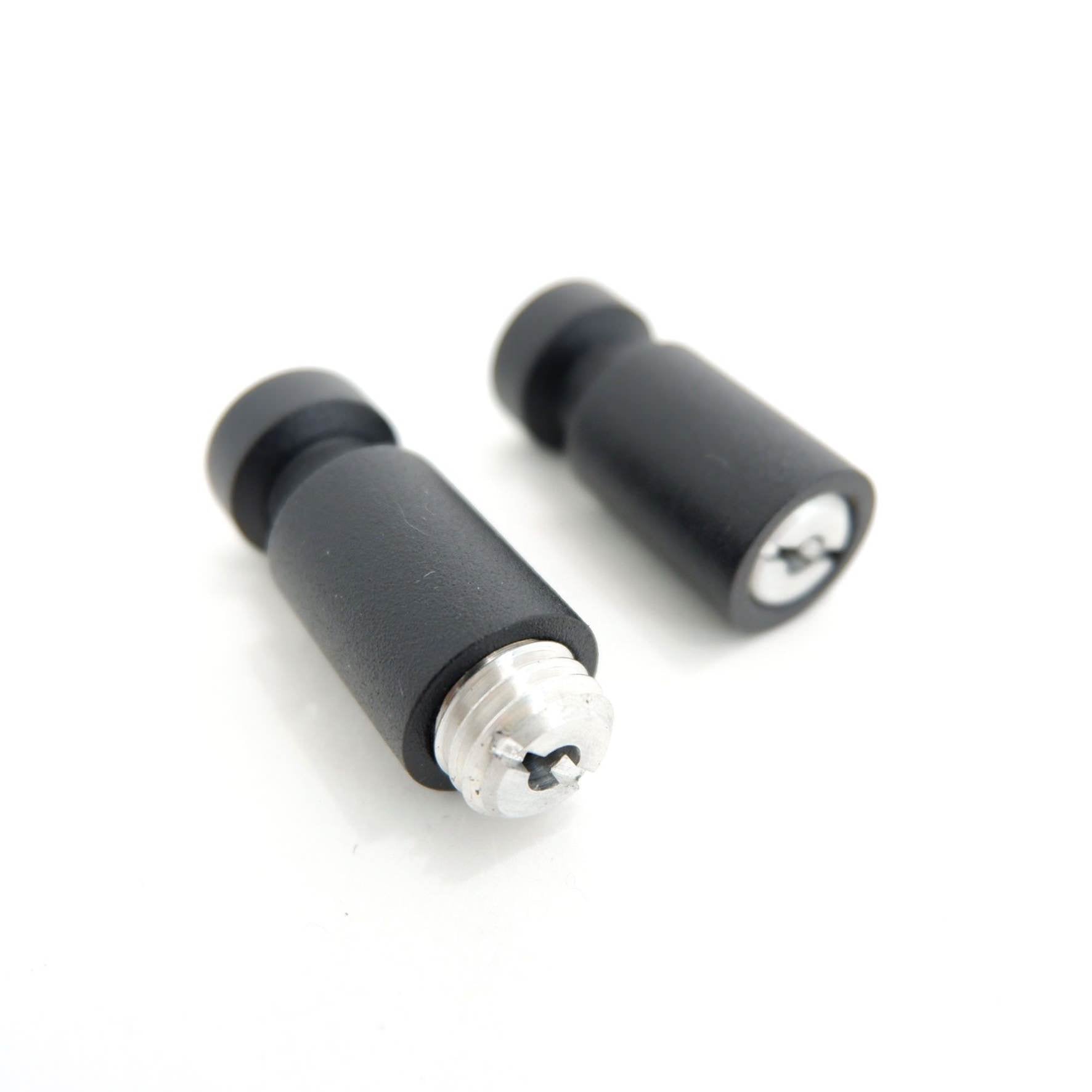 タオル掛け｜AIVO MB タオルフックS 2個セット ループタオルフック 壁設置タイプ 直径1.6cm 長さ3.5cm タオルフックS 2個入 18/10ステンレス製 マットブラック 40444