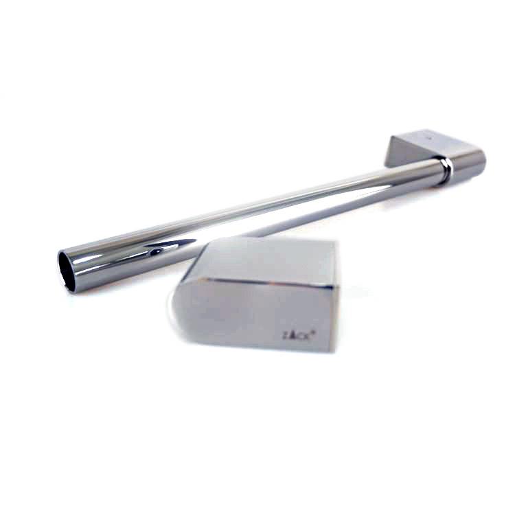 バス用レール｜ZACK 40469 ATORE MP バスルームレール てすり 浴室用てすりあったら便利な浴室レール 長さ35.2cm 高さ2.8cm 奥行き6.4cm 18/10ステンレス製 ミラーポリッシュ仕上げ SP50 H1 04
