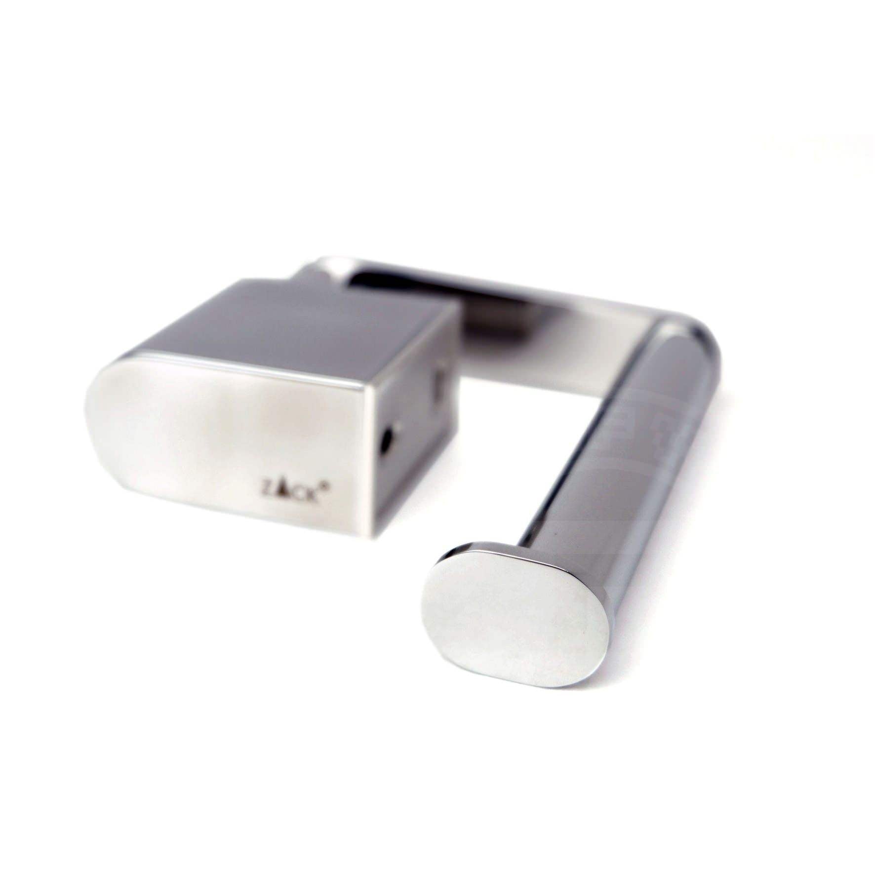 トイレットペーパーホルダー｜ATORE MP ペーパーホルダー ペーパーストッカー 壁設置タイプ 幅12.4cm 高さ10.4cm 奥行き5.4cm 18/10ステンレス製 ミラーポリッシュ仕上げ 40471