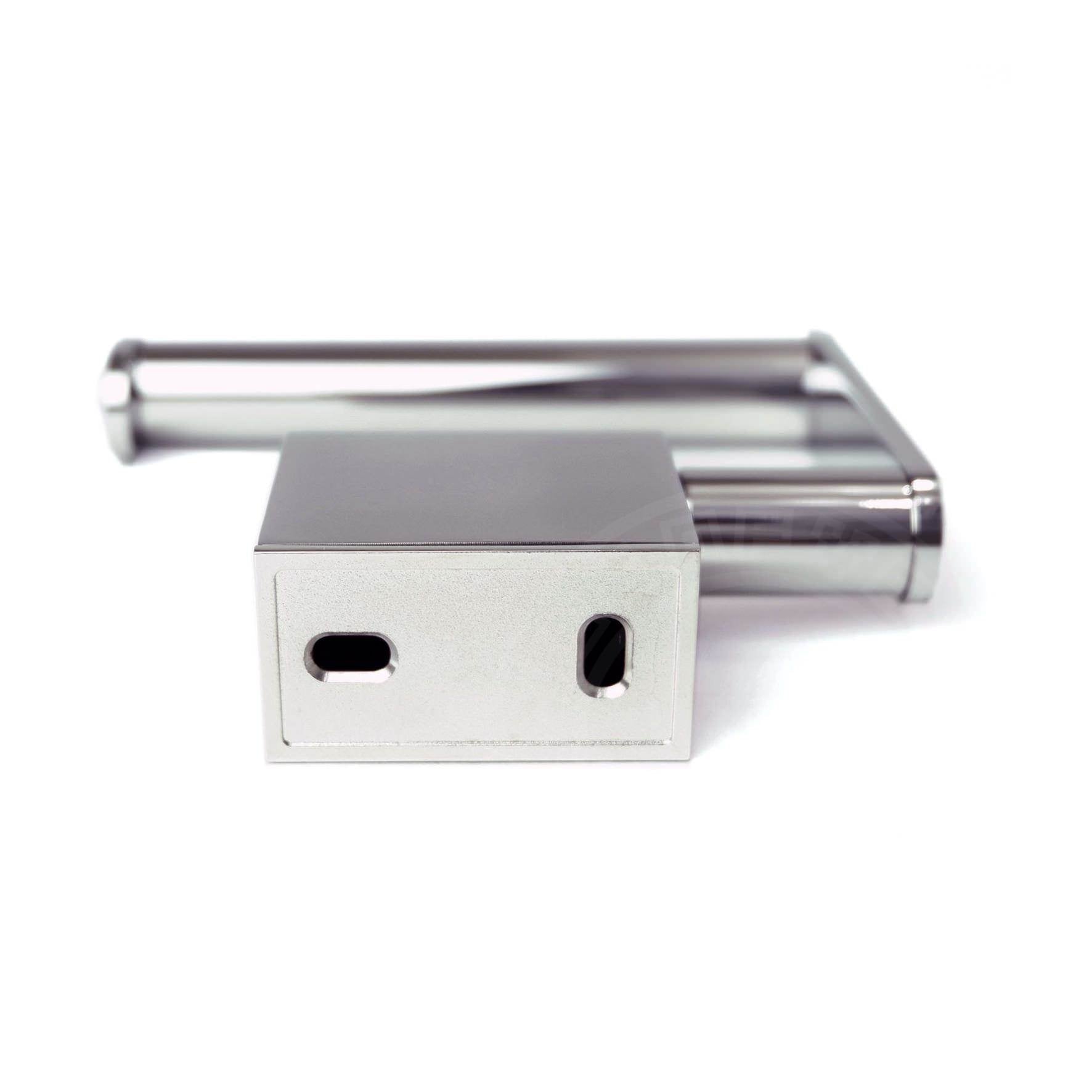 トイレットペーパーホルダー｜ATORE MP ペーパーホルダー ペーパーストッカー 壁設置タイプ 幅12.4cm 高さ10.4cm 奥行き5.4cm 18/10ステンレス製 ミラーポリッシュ仕上げ 40471