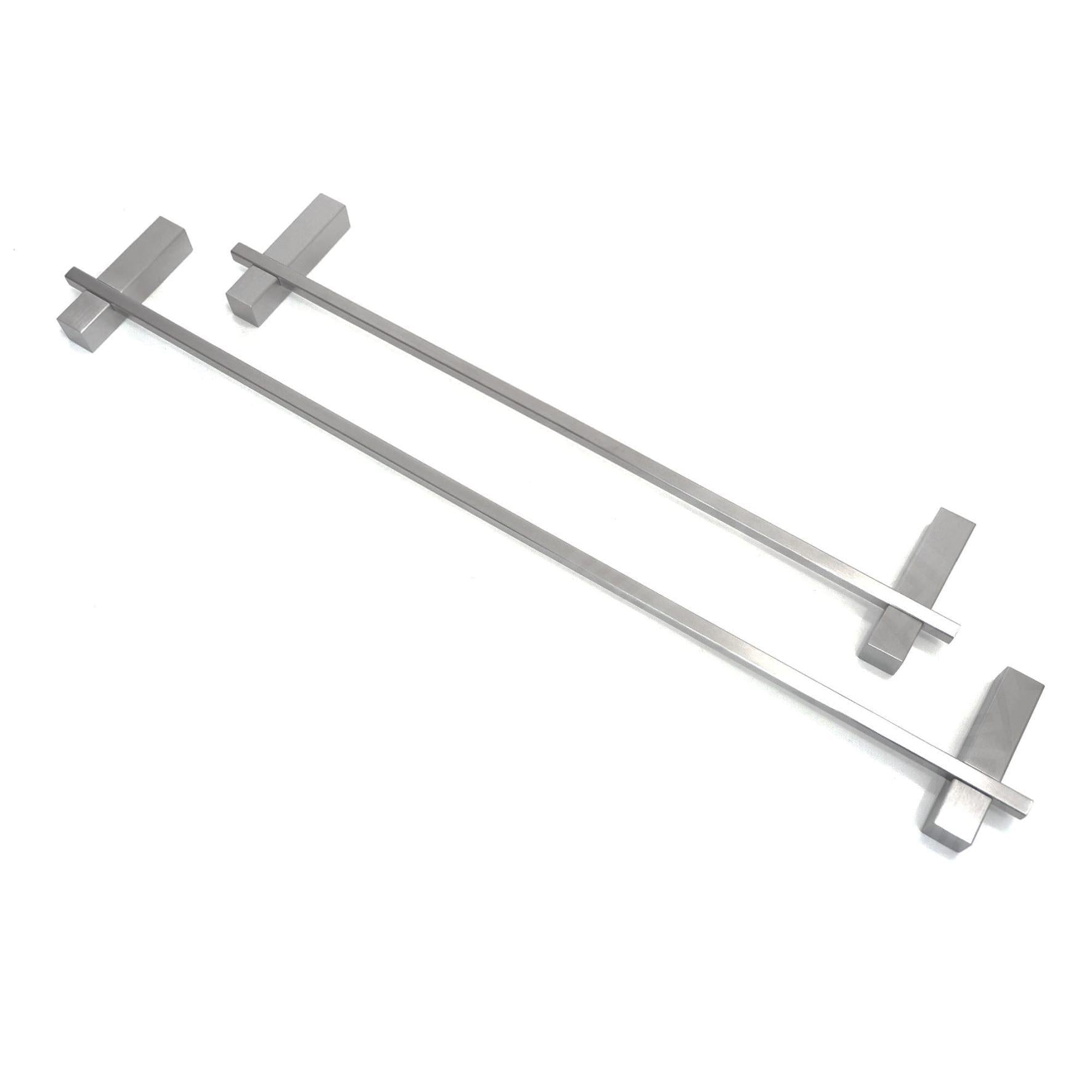 タオル掛け｜CARVO HL タオルホルダー タオルレール タオルハンガー 壁設置 幅65.8cm 高さ2.3cm 奥行き10cm 18/10ステンレス製 ヘアライン仕上げ 40482