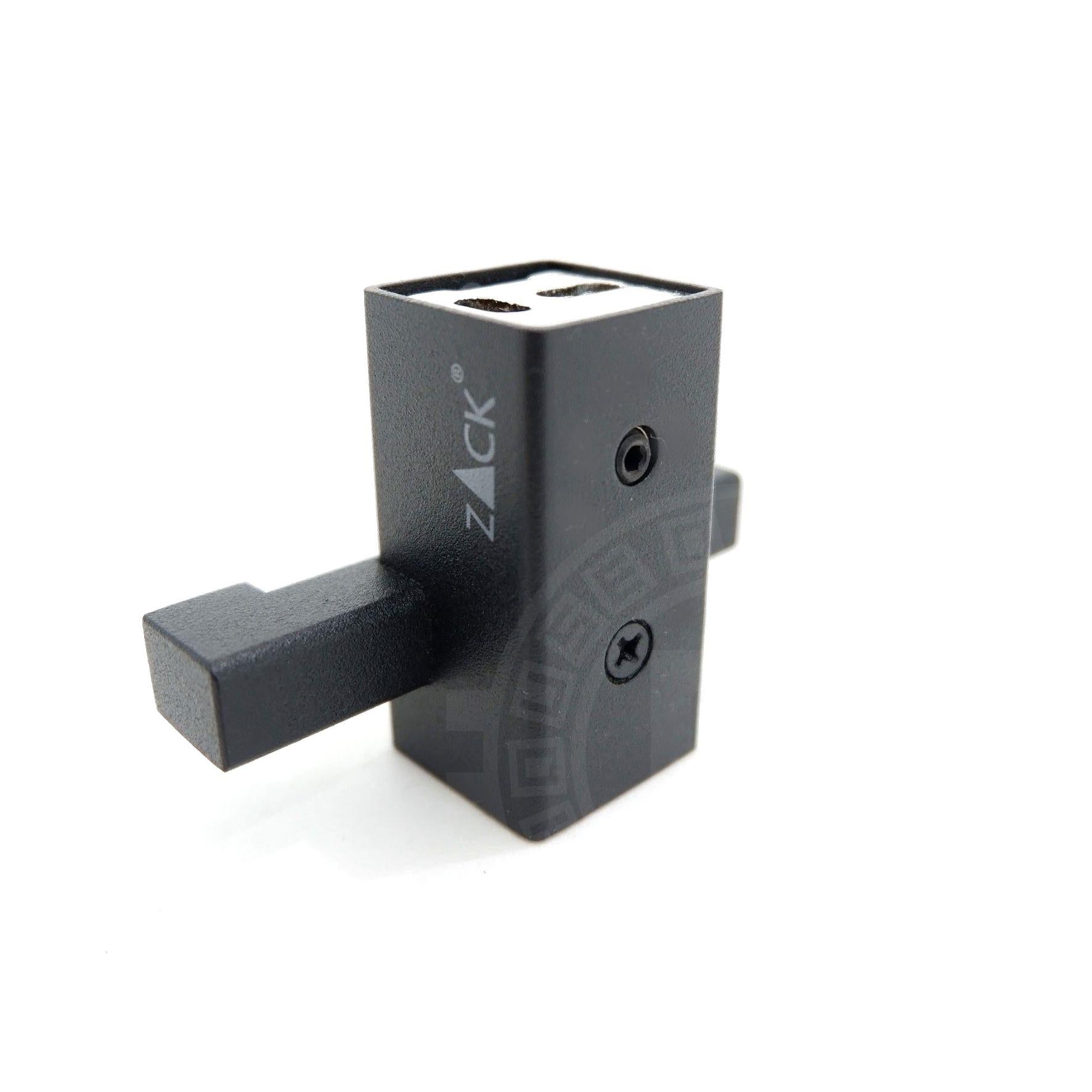 タオル掛け｜CARVO MB ダブルタオルフック ダブルフック 2枚掛け 壁設置タイプ 高さ2.6cm 奥行き4.5cm 幅6.5cm 18/10ステンレス製 マットブラック 40504