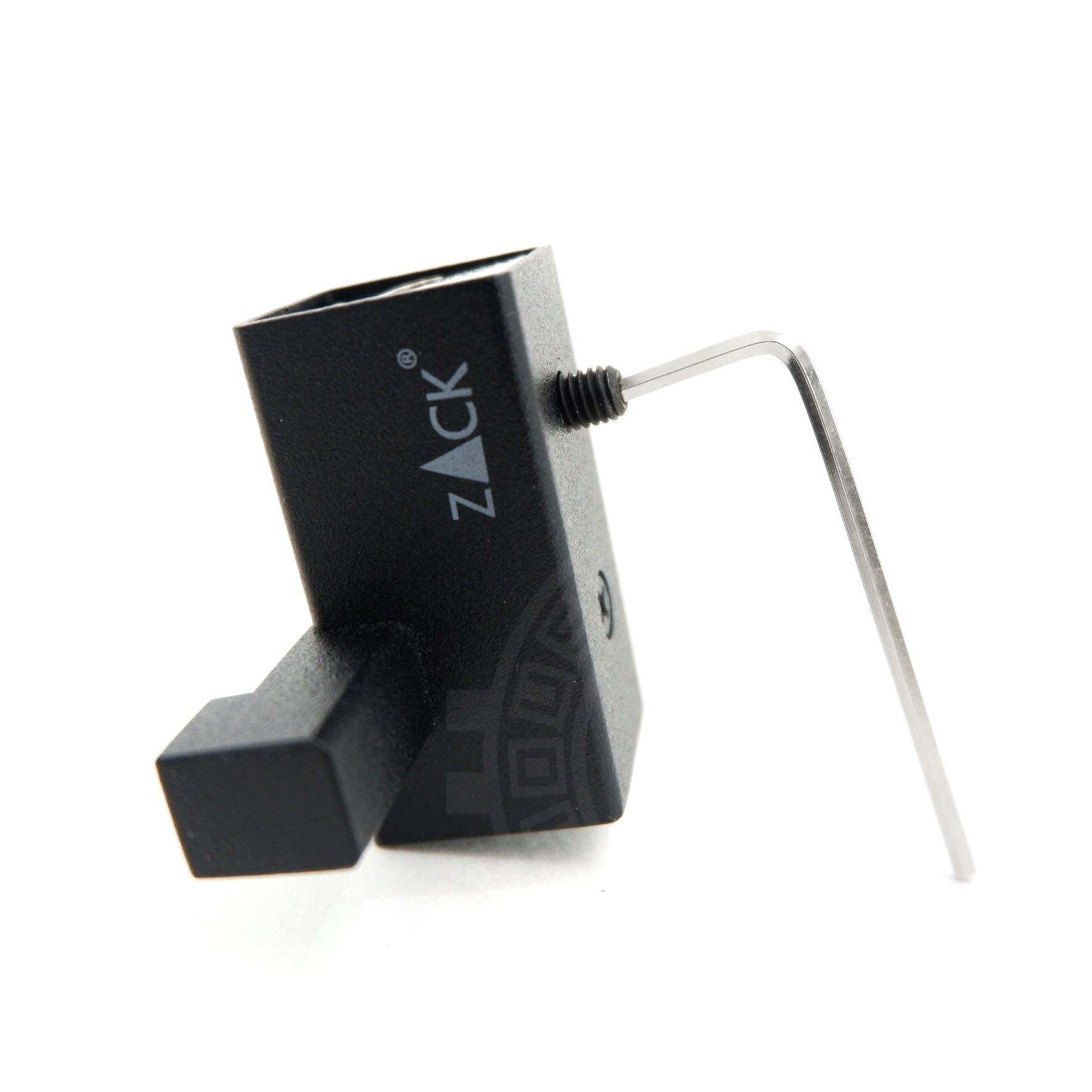 タオル掛け｜CARVO MB ダブルタオルフック ダブルフック 2枚掛け 壁設置タイプ 高さ2.6cm 奥行き4.5cm 幅6.5cm 18/10ステンレス製 マットブラック 40504