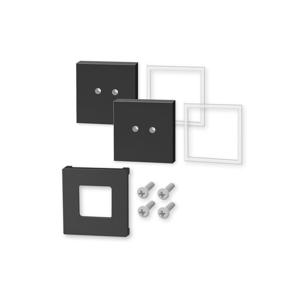 CARVO接着用ブラケット｜CARVO MB 18/10ステンレス製 マットブラック 40512 -
