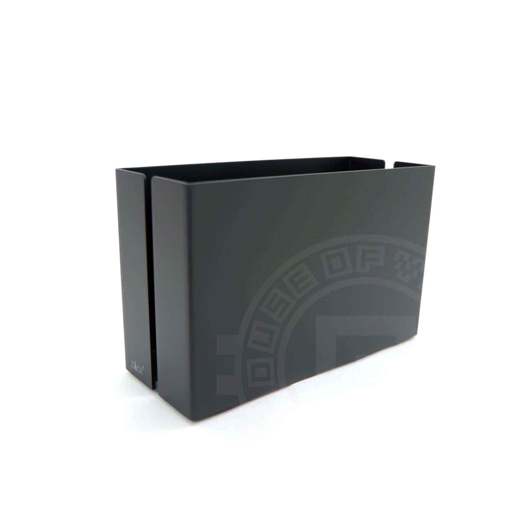 ユーテンシルボックスL｜POTES MB ツールボックス 小物入れ コスメケース 洗面収納 幅15cm 高さ9.7cm 奥行き6cm 18/10ステンレス製 マットブラック 40535