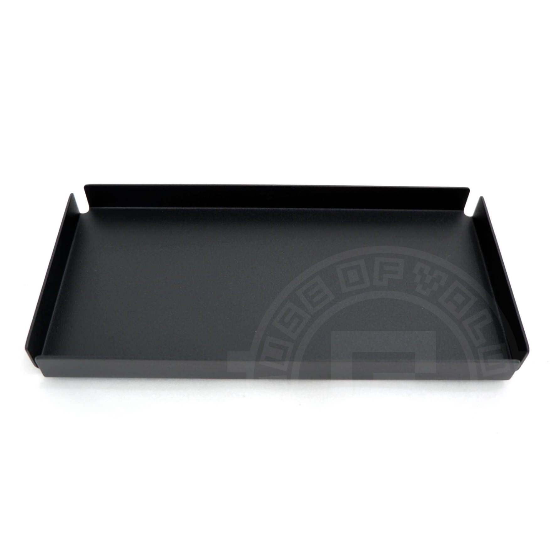 トレイS｜POTES MB 小物入れ コスメケース 洗面収納 幅20cm 高さ2cm 奥行き10cm 18/10ステンレス製 マットブラック 40539