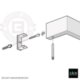 バスルームシェルフ｜LINEA MB 18/10ステンレス製 マットブラック 40573 -
