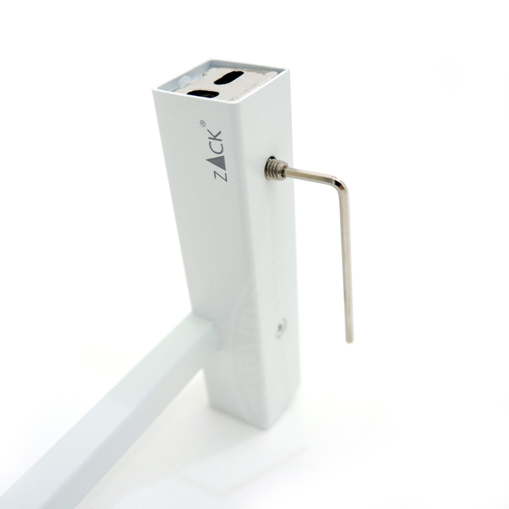 トイレットペーパーホルダー｜CARVO MW ペーパーホルダー ペーパーストッカー 壁設置タイプ 幅16.5cm 高さ2.6cm 奥行き10cm 18/10ステンレス製 マットホワイト 40810
