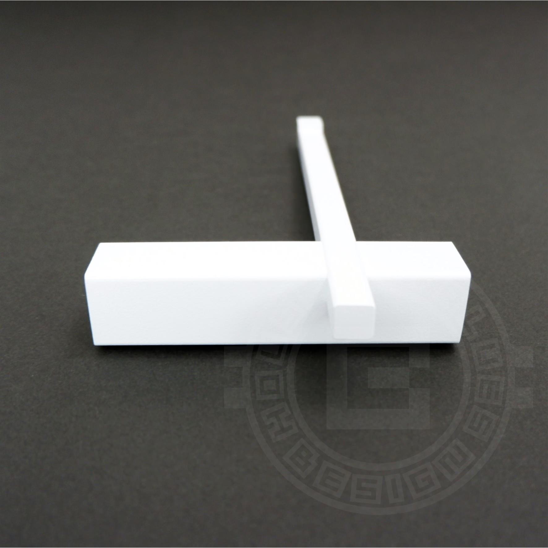 トイレットペーパーホルダー｜CARVO MW ペーパーホルダー ペーパーストッカー 壁設置タイプ 幅16.5cm 高さ2.6cm 奥行き10cm 18/10ステンレス製 マットホワイト 40810