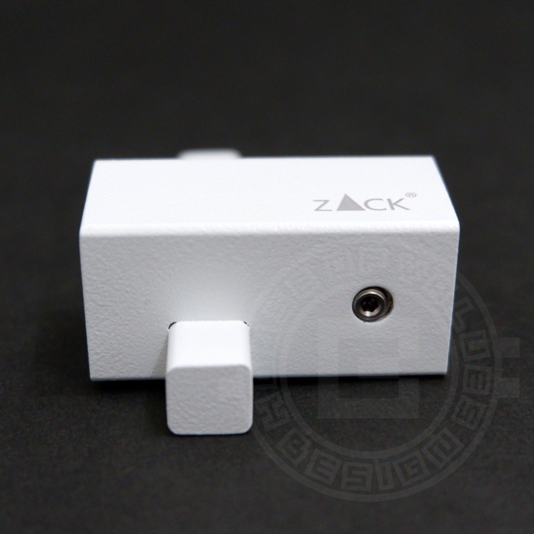 タオル掛け｜CARVO MW タオルフック シングルタオルフック シングルフック 1枚掛け 壁設置タイプ 高さ6.5cm 奥行き4.5cm 幅2.3cm 18/10ステンレス製 マットホワイト 40813