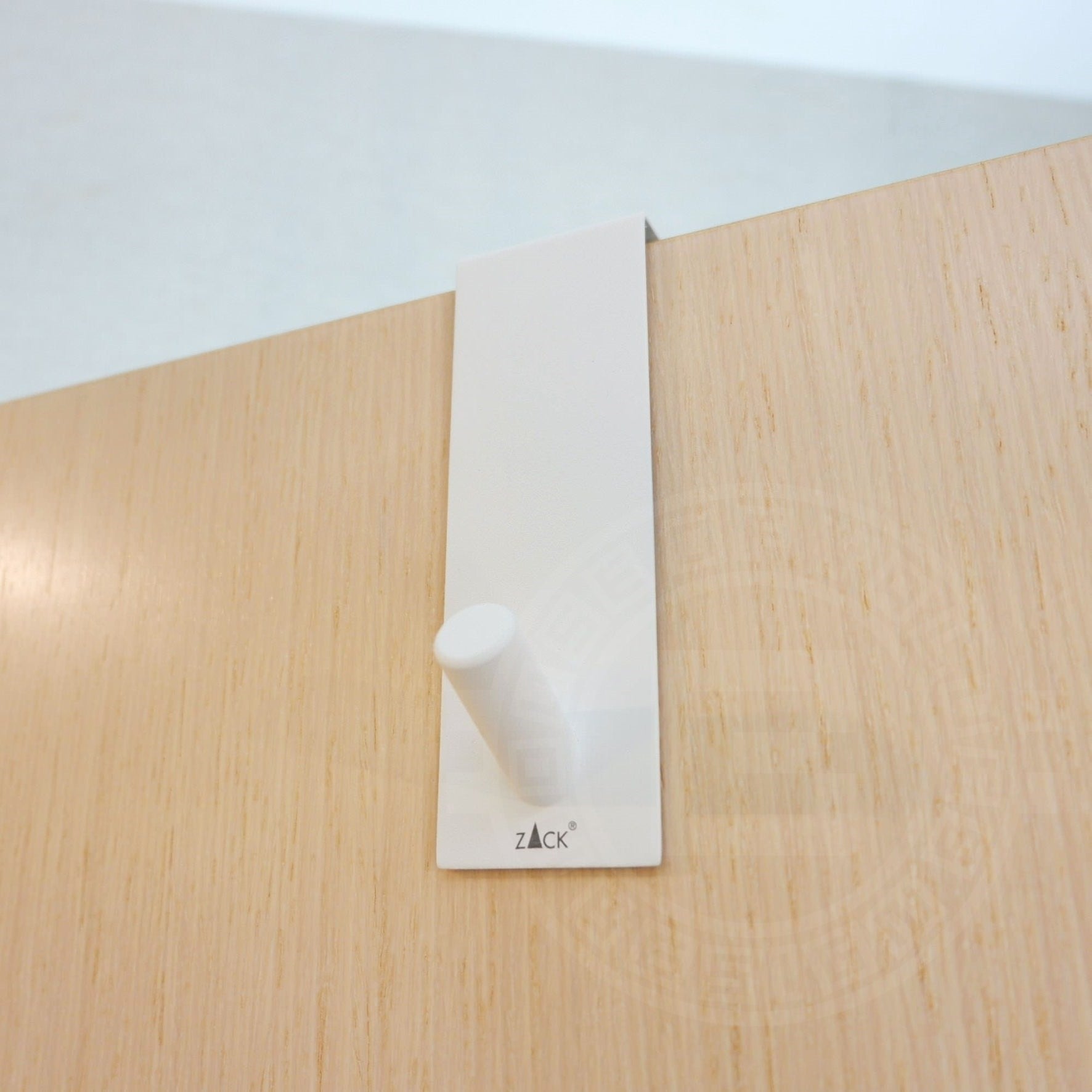 ドアフック｜EXIT MW 衣類フック 帽子掛け 19mm幅ドア用 高さ13.5cm 18/10ステンレス製 マットホワイト 40830