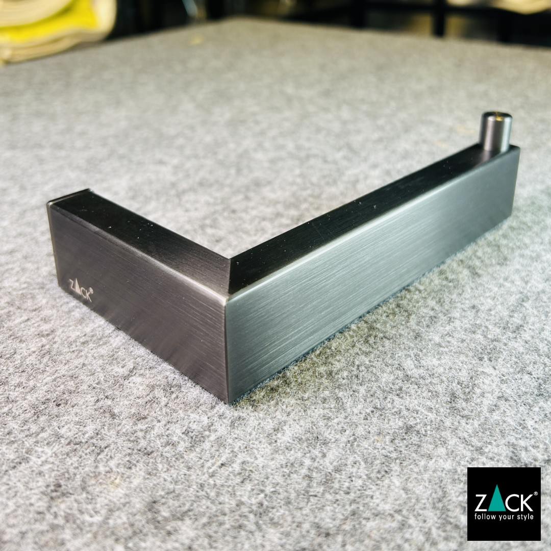 トイレットペーパーホルダー｜ZACK 40875 LINEA GP ブラックステンレス