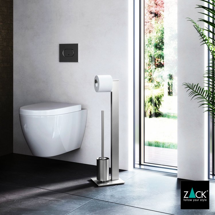 [サンプル品] ZACK 40417B ATORE ドイツZACK社製モダンデザインのトイレットバトラー HL [在庫あり]