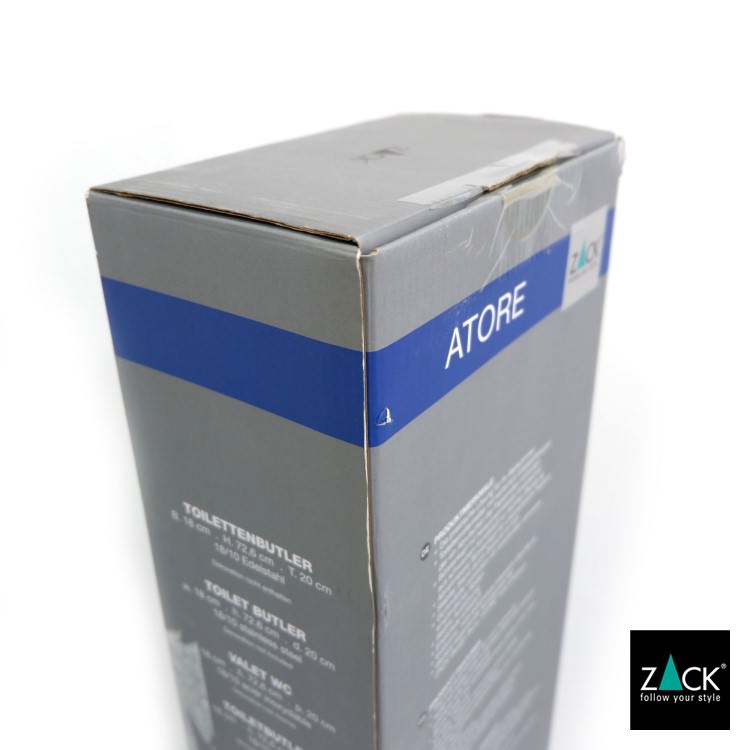 [サンプル品] ZACK 40417B ATORE ドイツZACK社製モダンデザインのトイレットバトラー HL [在庫あり]