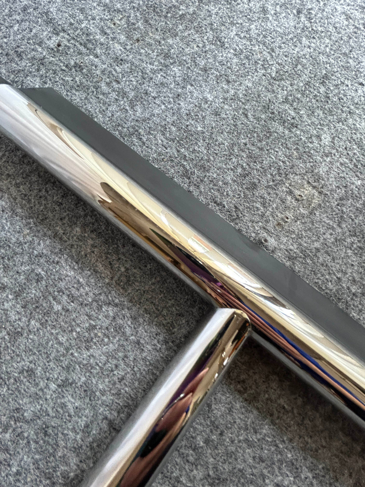 [SAMPLE] フロアスクイージー｜ZACK 40090 JAZ MP フロア用水取りワイパー 水切りワイパー 玄関用スクージー 長さ120cm 幅32cm 18/10ステンレス製 ミラーポリッシュ仕上げ