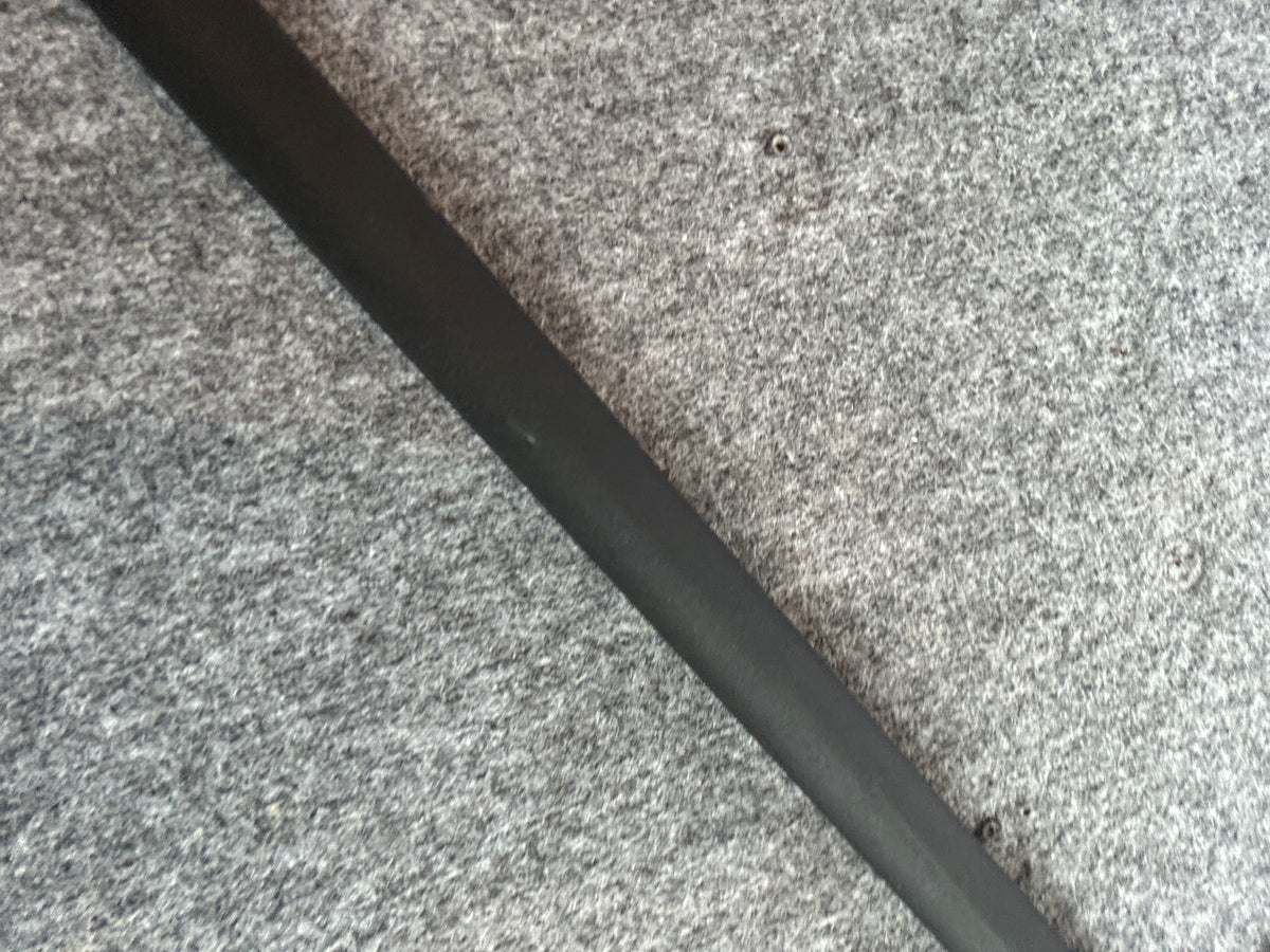 [SAMPLE] フロアスクイージー｜ZACK 40548 JAZ MB 水切りワイパー ロング浴室スクイージー 長さ120cm 幅32cm 18/10ステンレス製 マットブラック