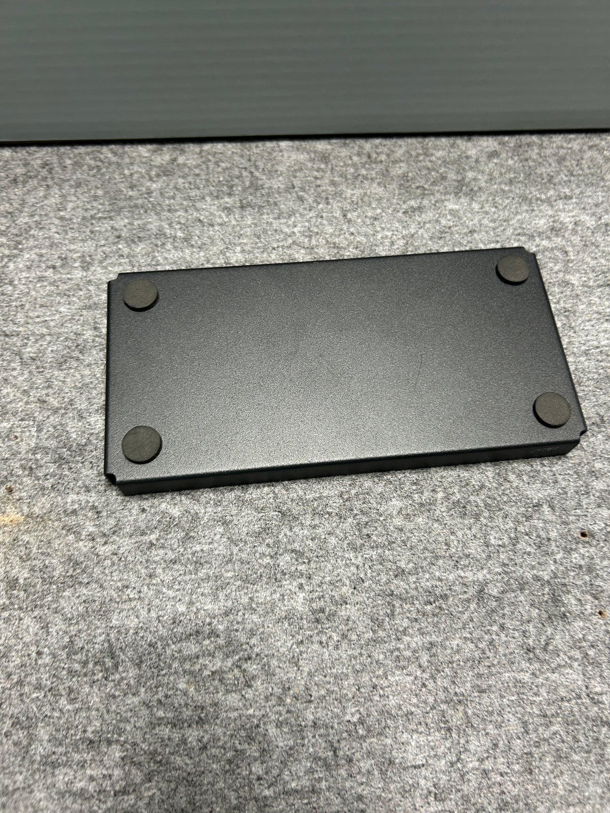 [SAMPLE] トレイS｜ZACK 40539 POTES MB 小物入れ コスメケース 洗面収納 幅20cm 高さ2cm 奥行き10cm 18/10ステンレス製 マットブラック H2-38 [在庫あり]