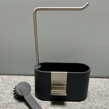 [SAMPLE] ディッシュブラシ｜ZACK 20919 MAVOS ABS製 マットブラック キッチンクリーニング 長さ21.8cm H2-364 [在庫有り]
