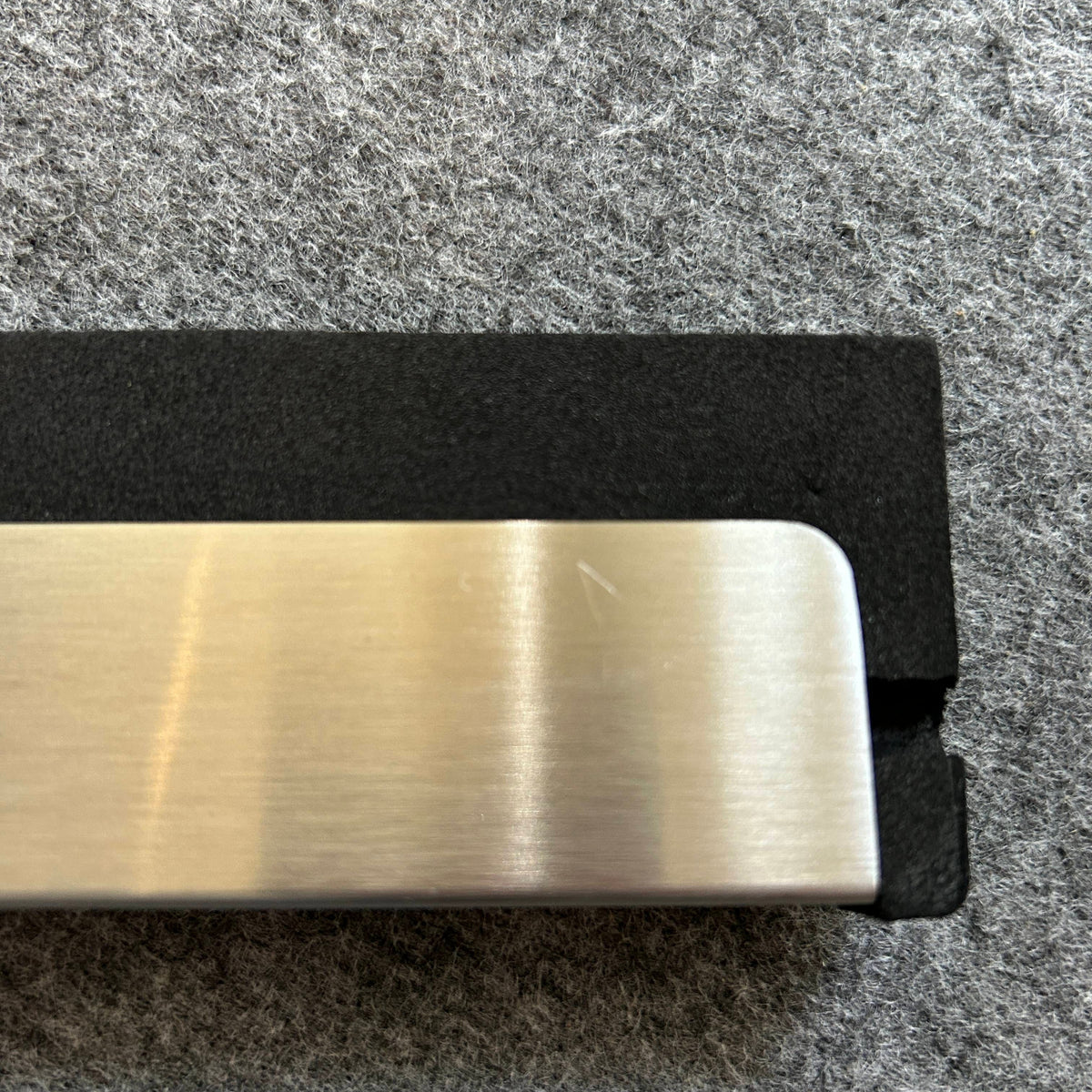 [SAMPLE] フロアスクイージー｜ZACK 40150 YEMO HL フロア用水取りワイパー 水切りワイパー 玄関用スクージー 長さ125cm 幅35cm 18/10ステンレス製 ヘアライン仕上げ H1 [在庫有り]
