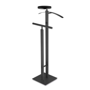 ZACK 50636 ATACIO マットブラックのバレット：上部トレイとハンガー・横棒・台座の全体