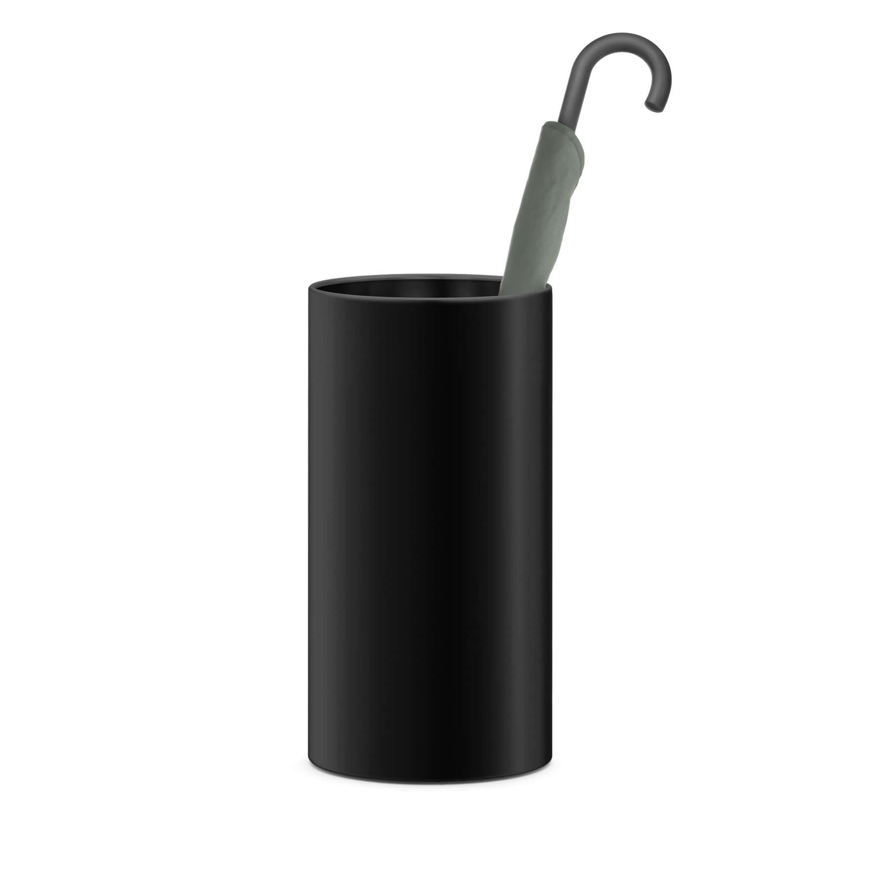 アンブレラスタンド｜CIVOS MB 傘立 傘たて 傘入れ 高さ48.5cm 直径24.5cm 18/10ステンレス製 マットブラック 50509